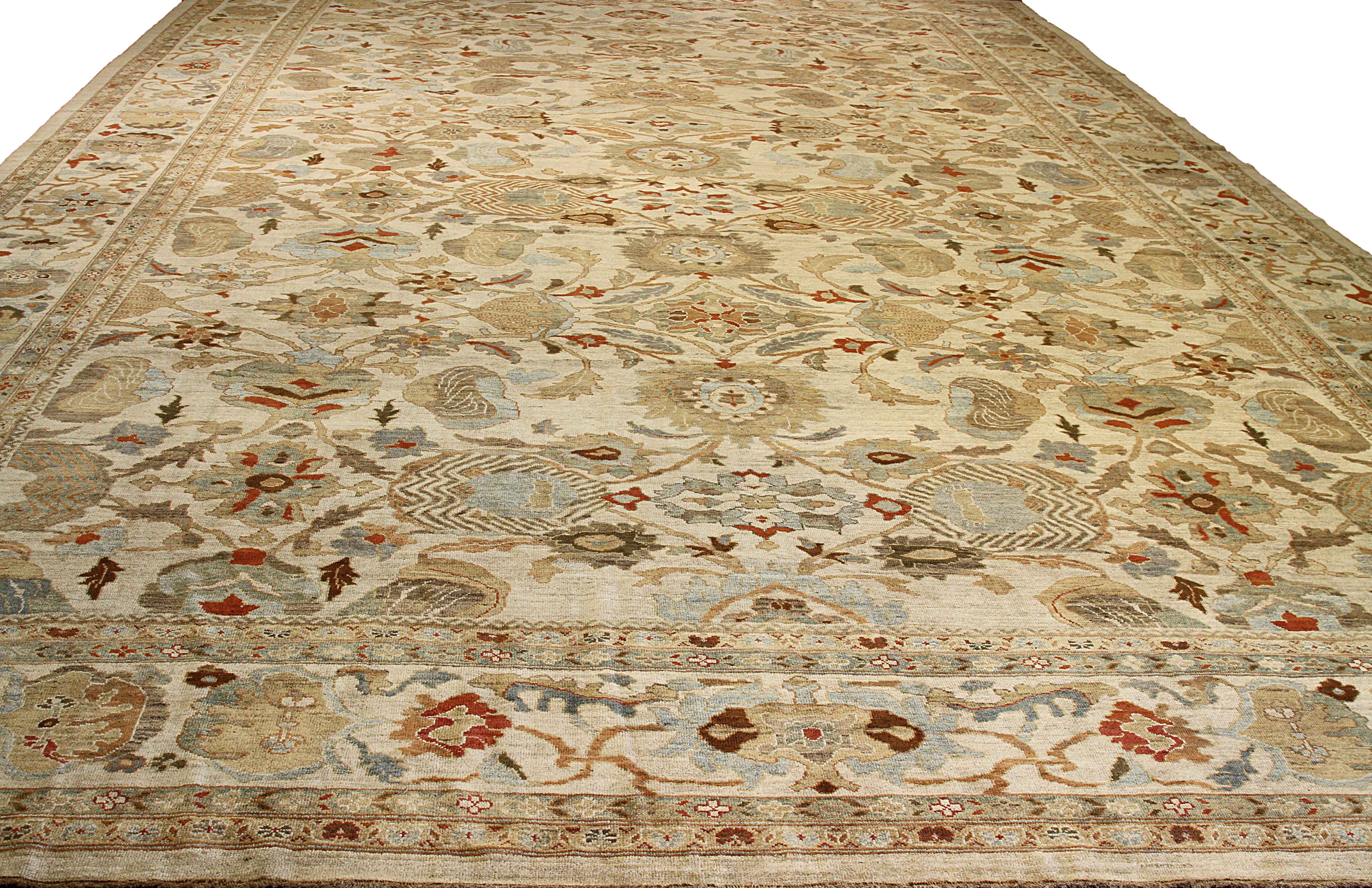 Thumbnail 3 for Turkey Sultanabad Transitional Rug 13991