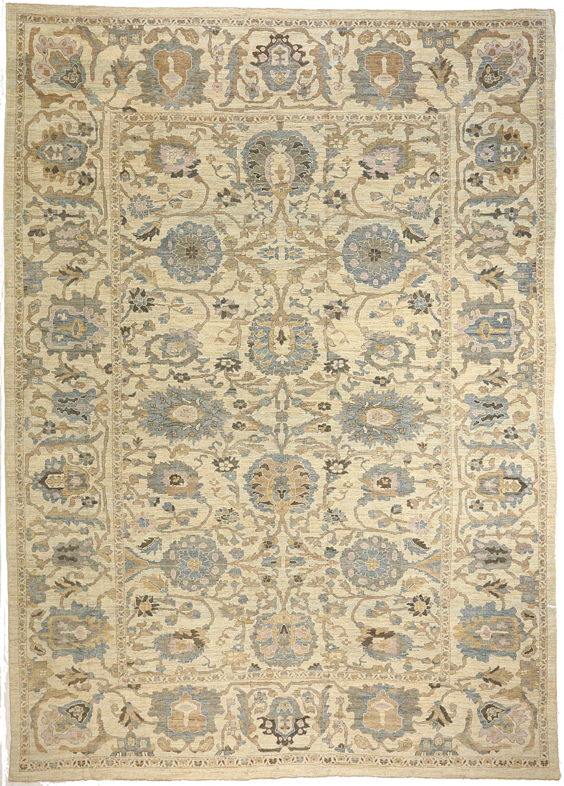 Thumbnail 12 for Turkey Sultanabad Transitional Rug 14007