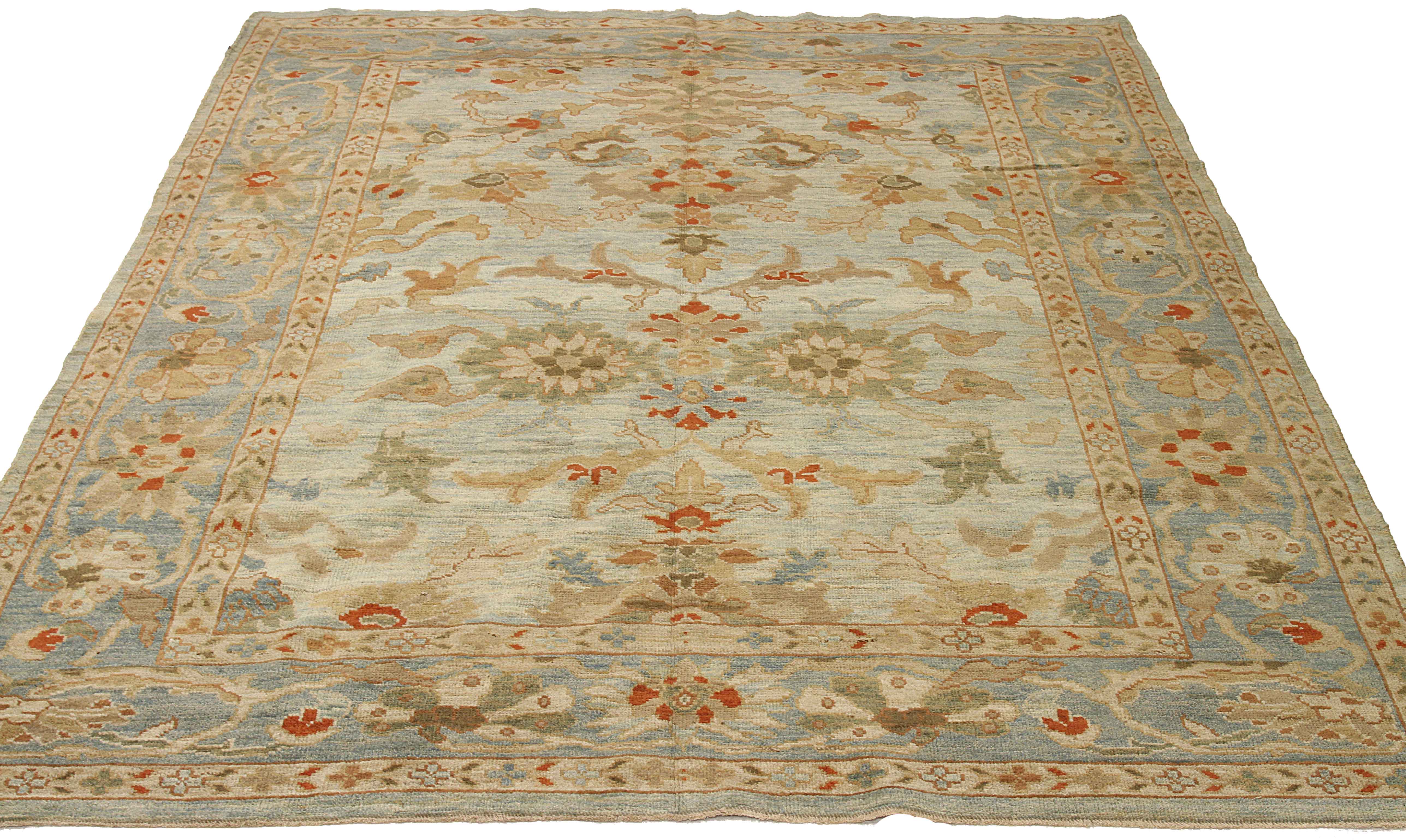 Thumbnail 11 for Turkey Sultanabad Transitional Rug 14008