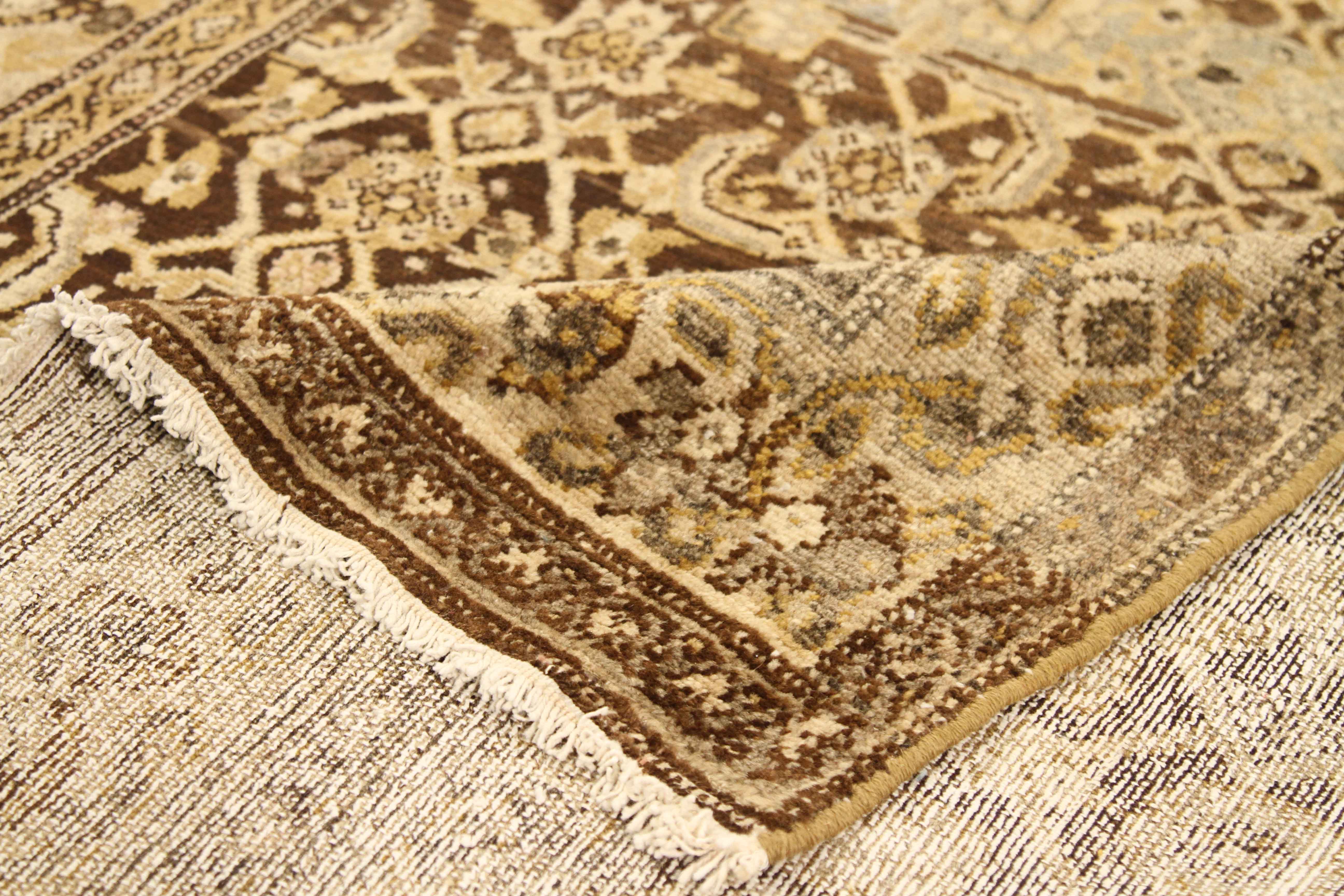 Thumbnail 2 for Antique Persian Malayer Transitional Rug 14036