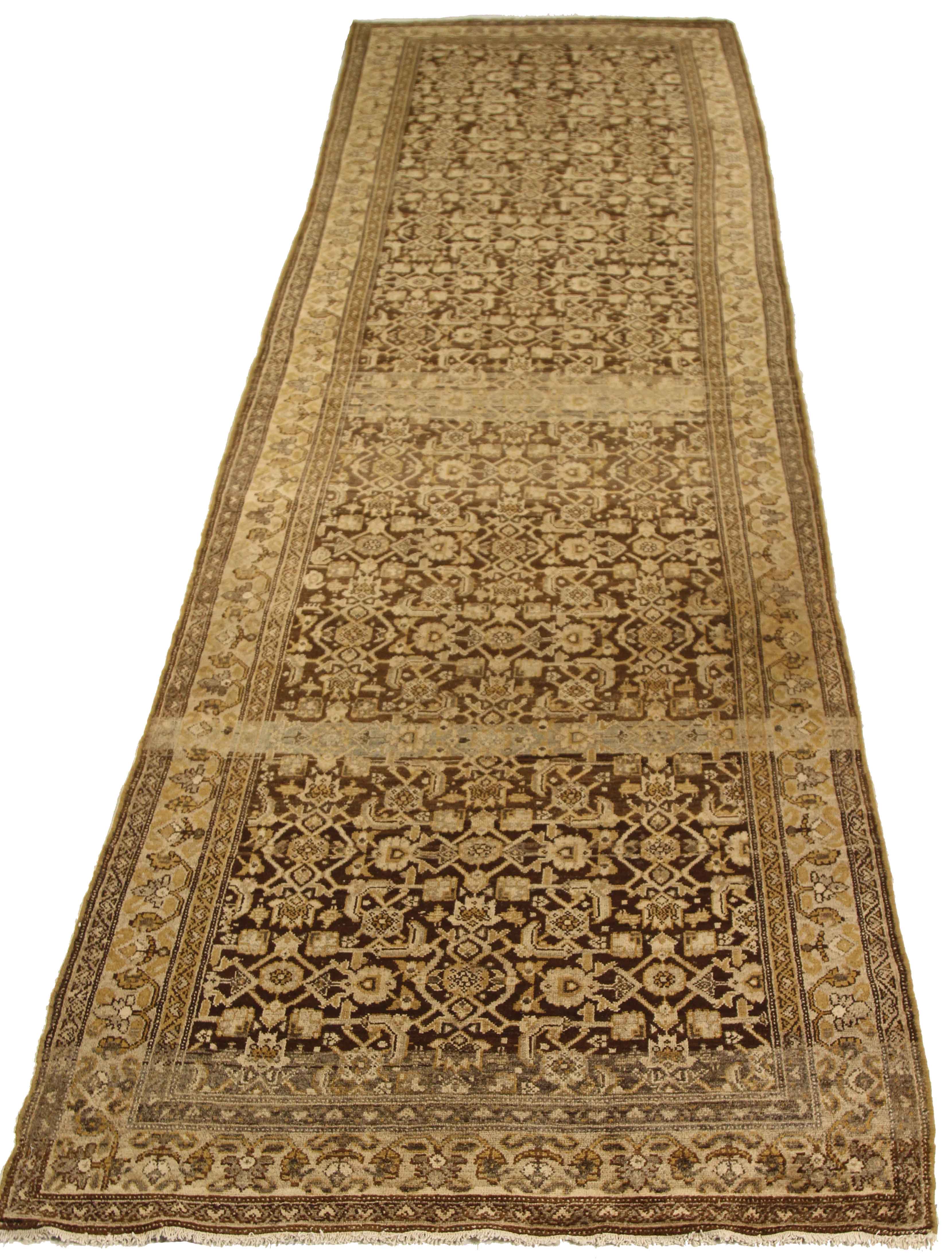 Thumbnail 6 for Antique Persian Malayer Transitional Rug 14036