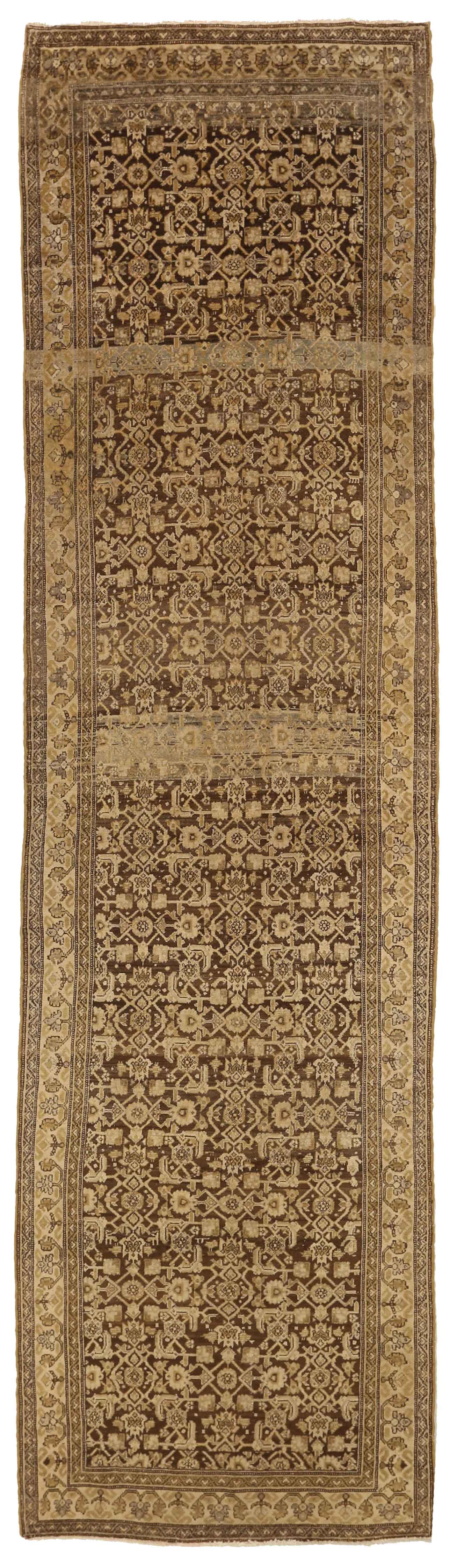 Thumbnail 11 for Antique Persian Malayer Transitional Rug 14036