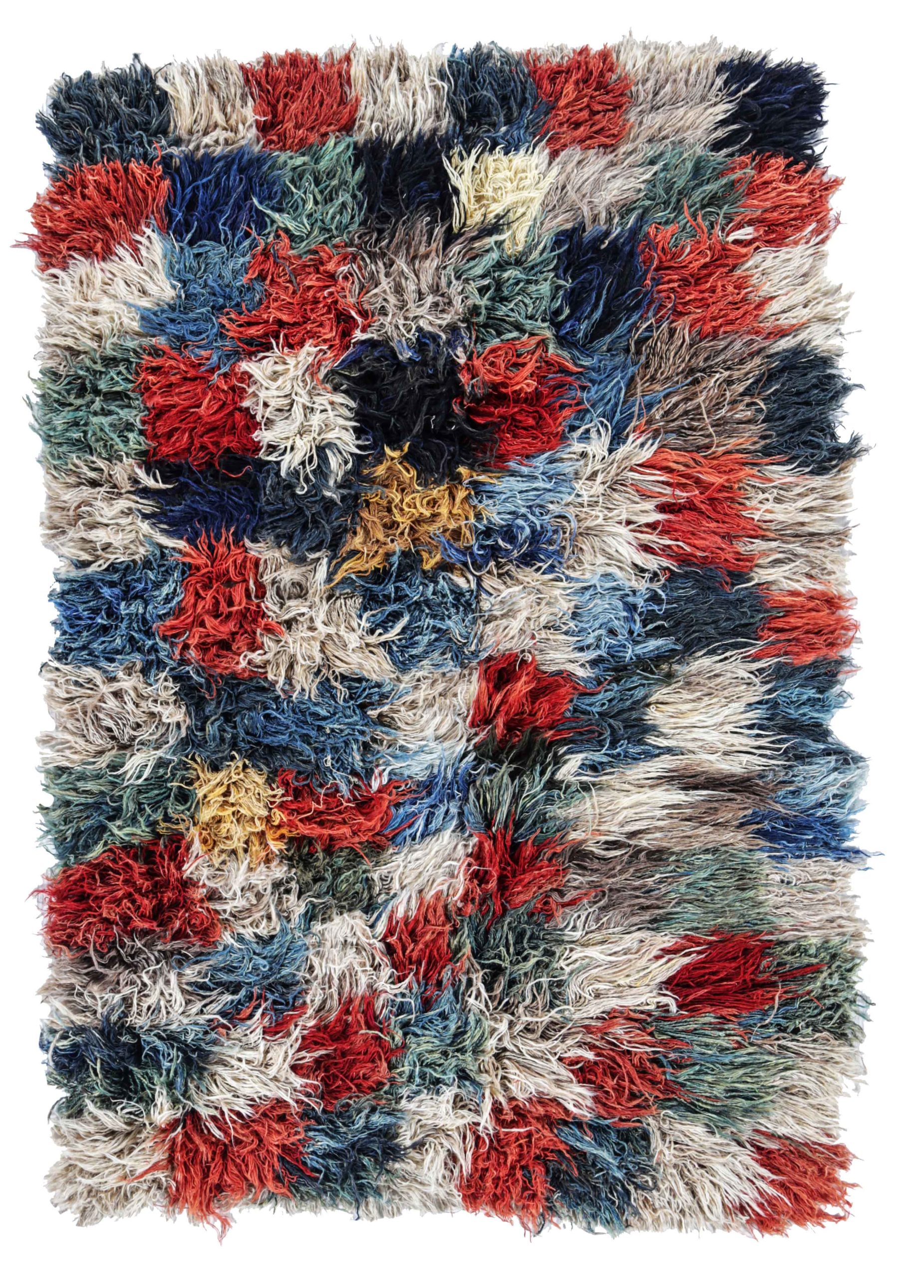 Thumbnail 4 for Antique Persian Gabbeh Tribal Rug 91260