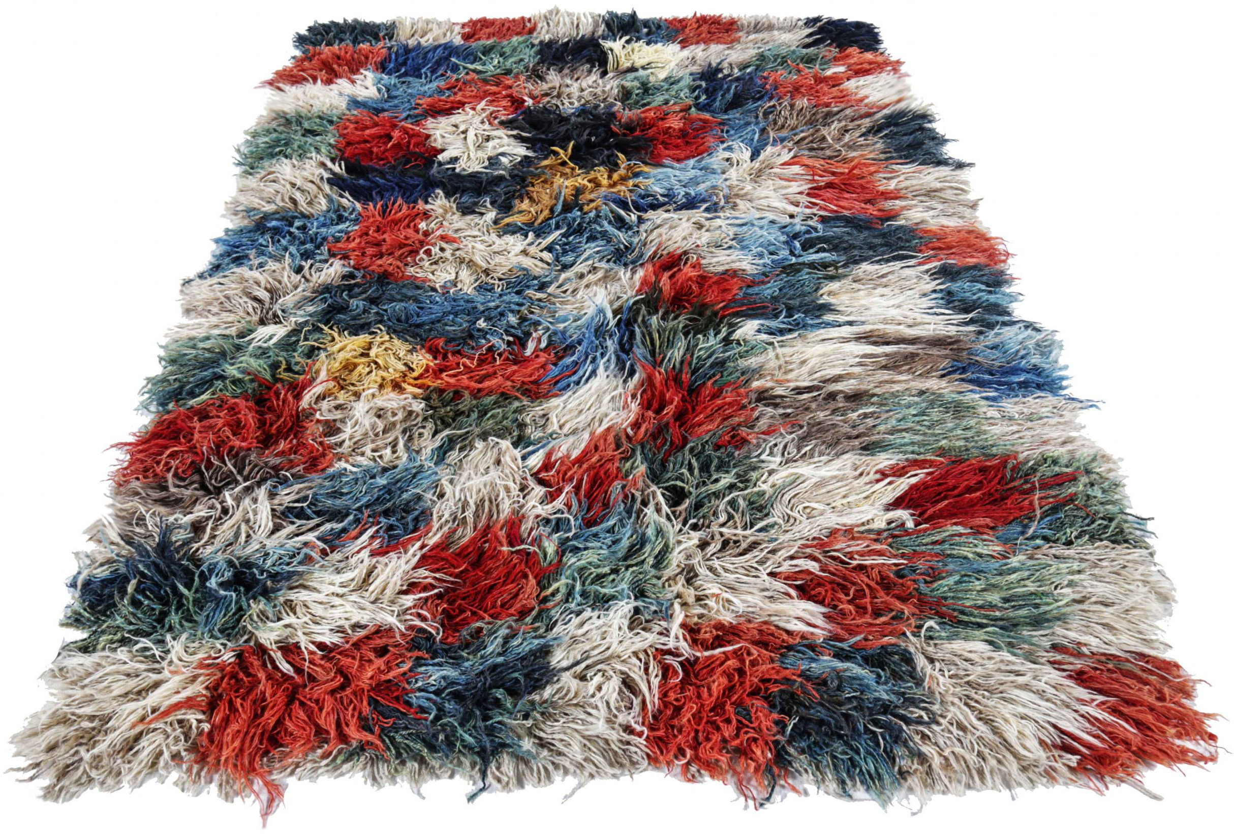 Thumbnail 2 for Antique Persian Gabbeh Tribal Rug 91260