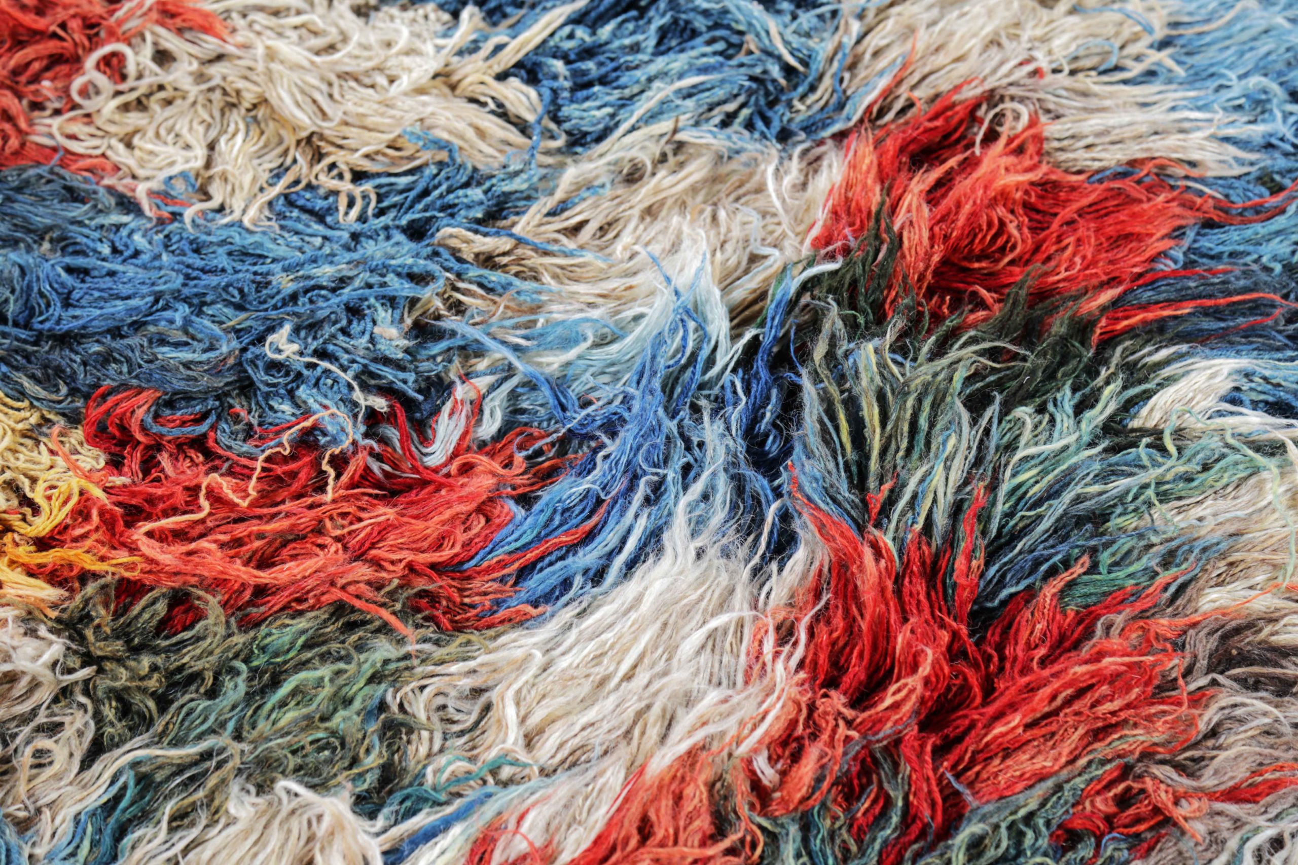 Thumbnail 7 for Antique Persian Gabbeh Tribal Rug 91260