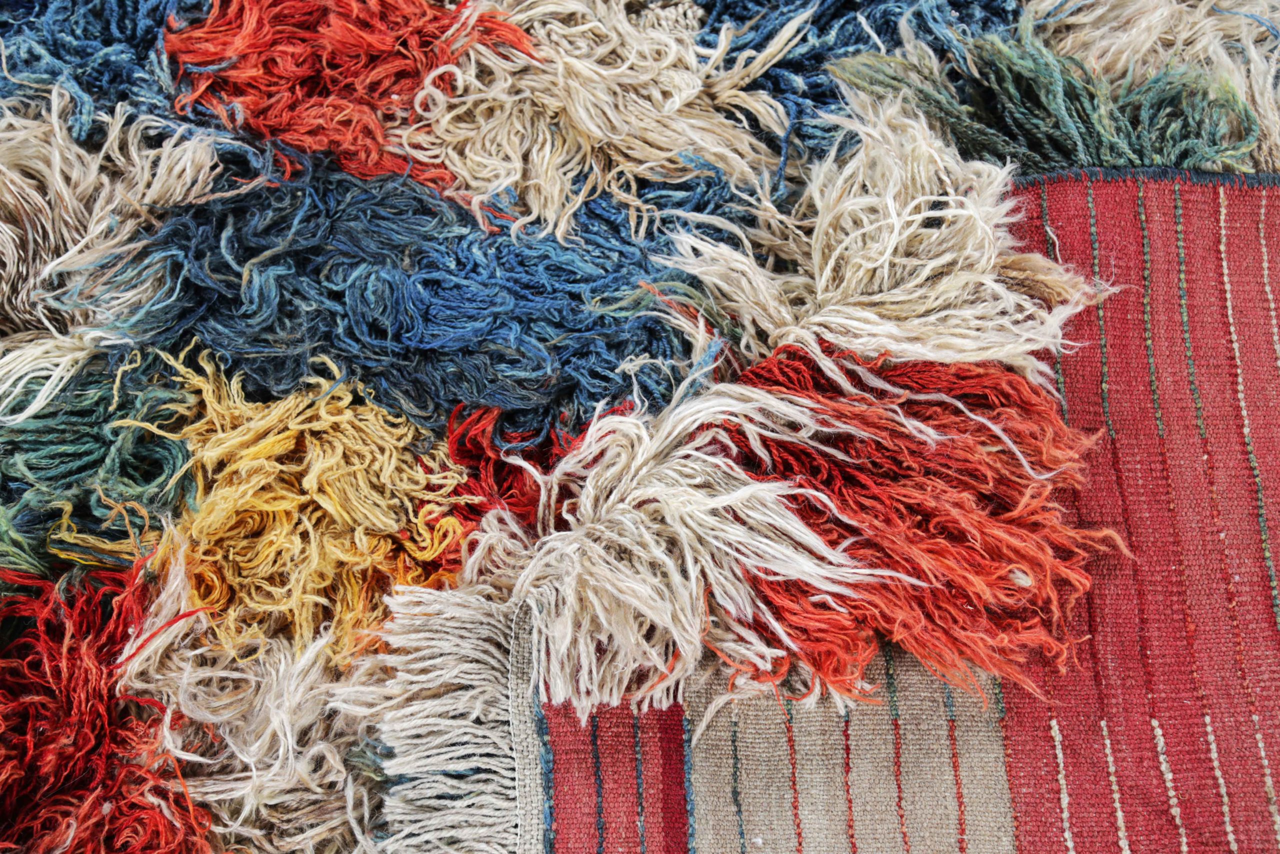 Thumbnail 5 for Antique Persian Gabbeh Tribal Rug 91260