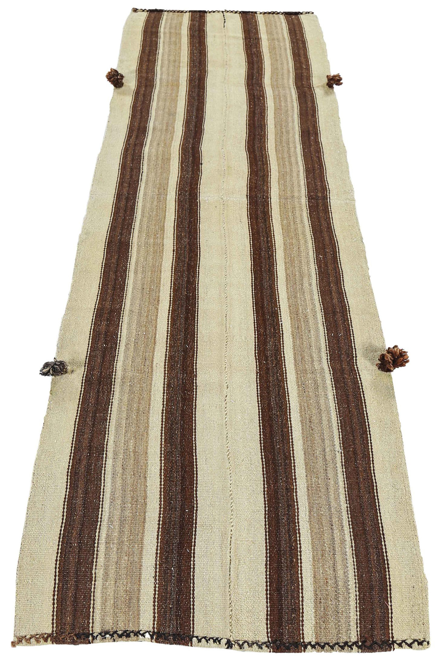 Thumbnail 5 for Antique Persian Transitional Rug 91254