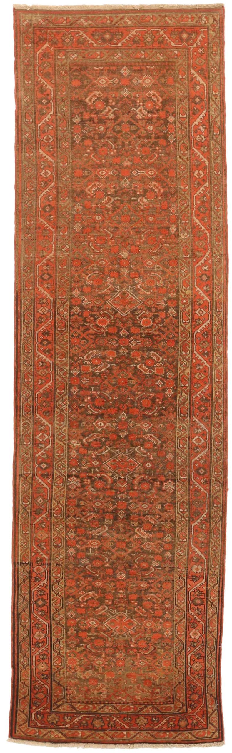 Thumbnail 4 for Antique Persian Malayer Traditional Rug 73566
