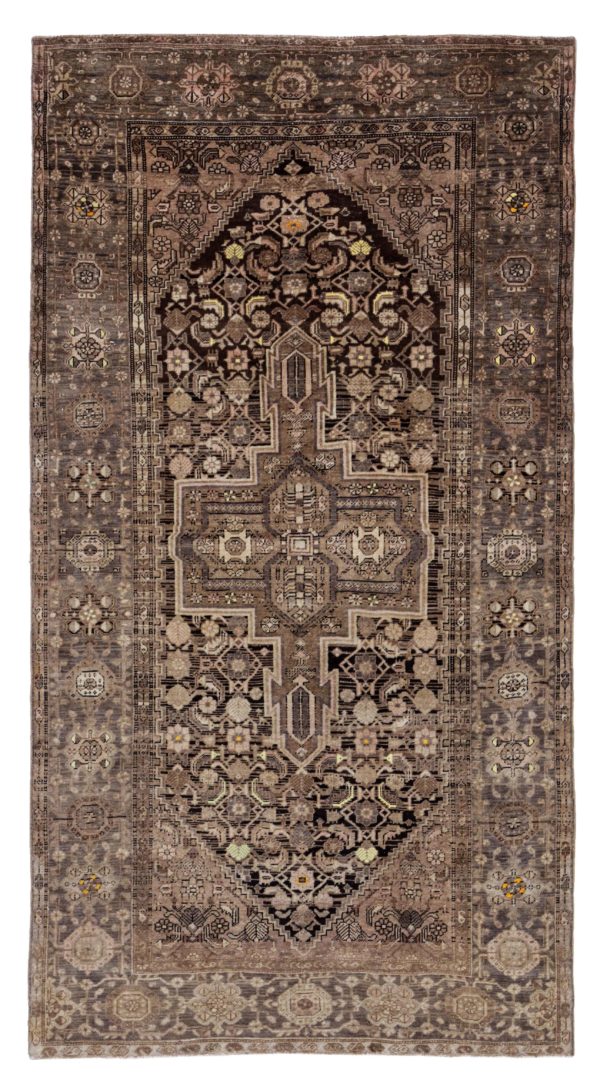 Thumbnail 2 for Antique Persian Azarbaijan Traditional Rug 91324