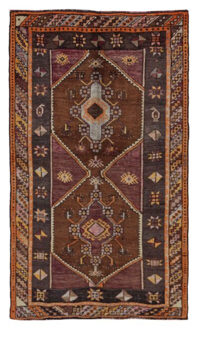 Thumbnail 9 for Antique Persian Azarbaijan Traditional Rug 91432