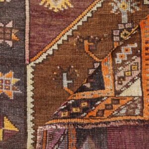 Thumbnail 14 for Antique Persian Azarbaijan Traditional Rug 91432