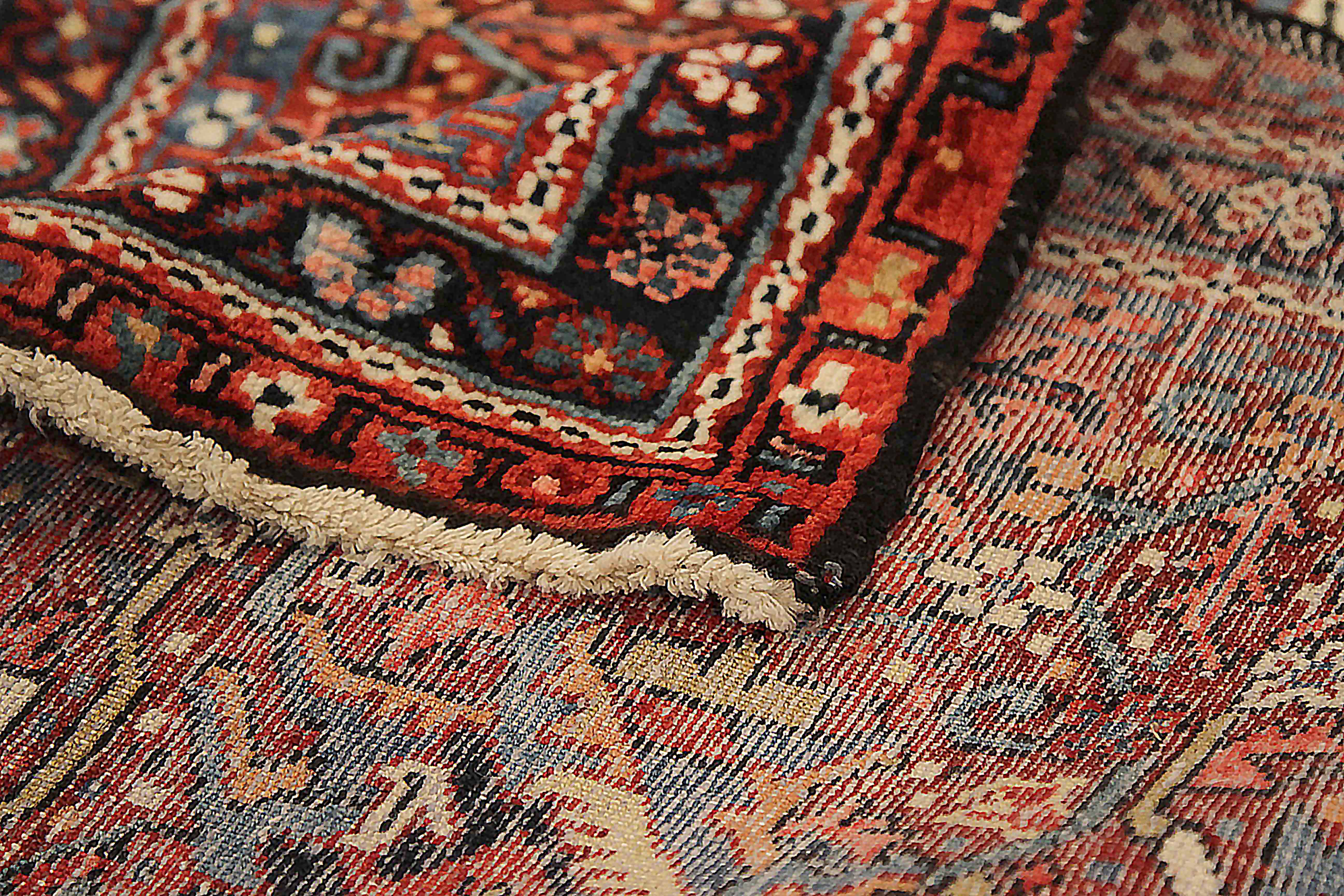 Thumbnail 3 for Antique Persian Karajeh Traditional Rug 73545
