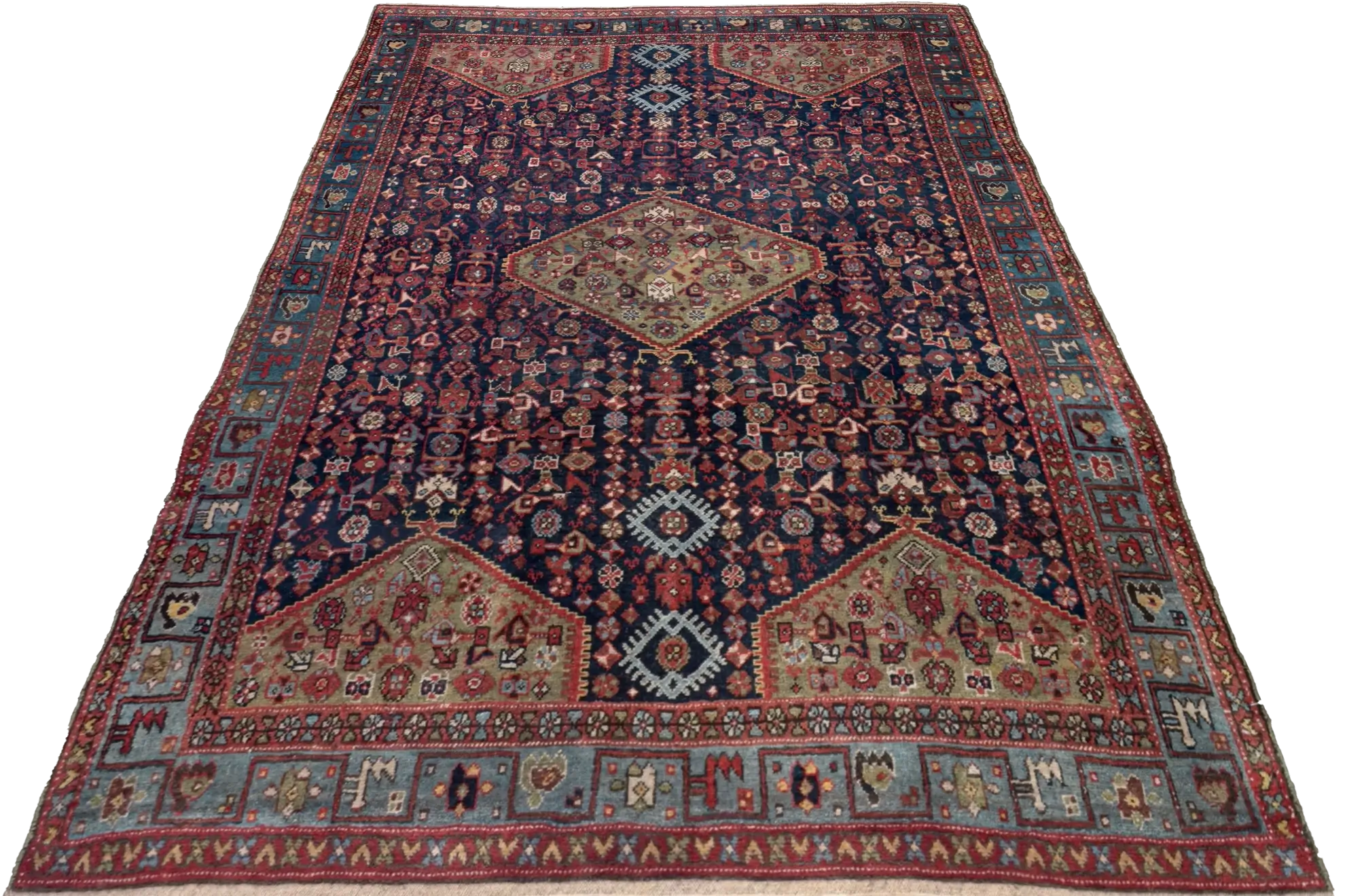 Thumbnail 15 for Persian Bijar Traditional Rug 71715