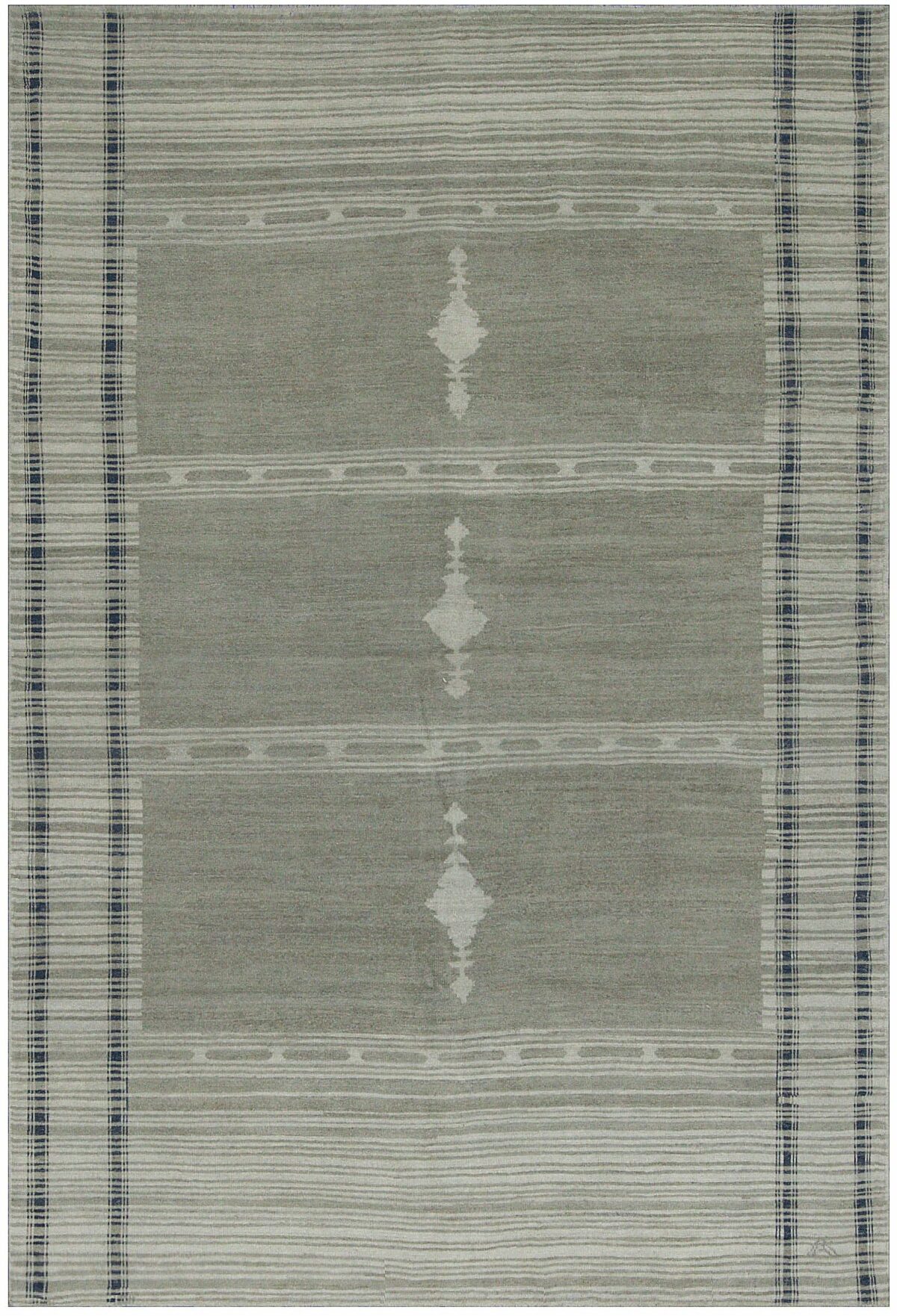 Thumbnail 10 for Turkey Oushak Tribal Rug 88248