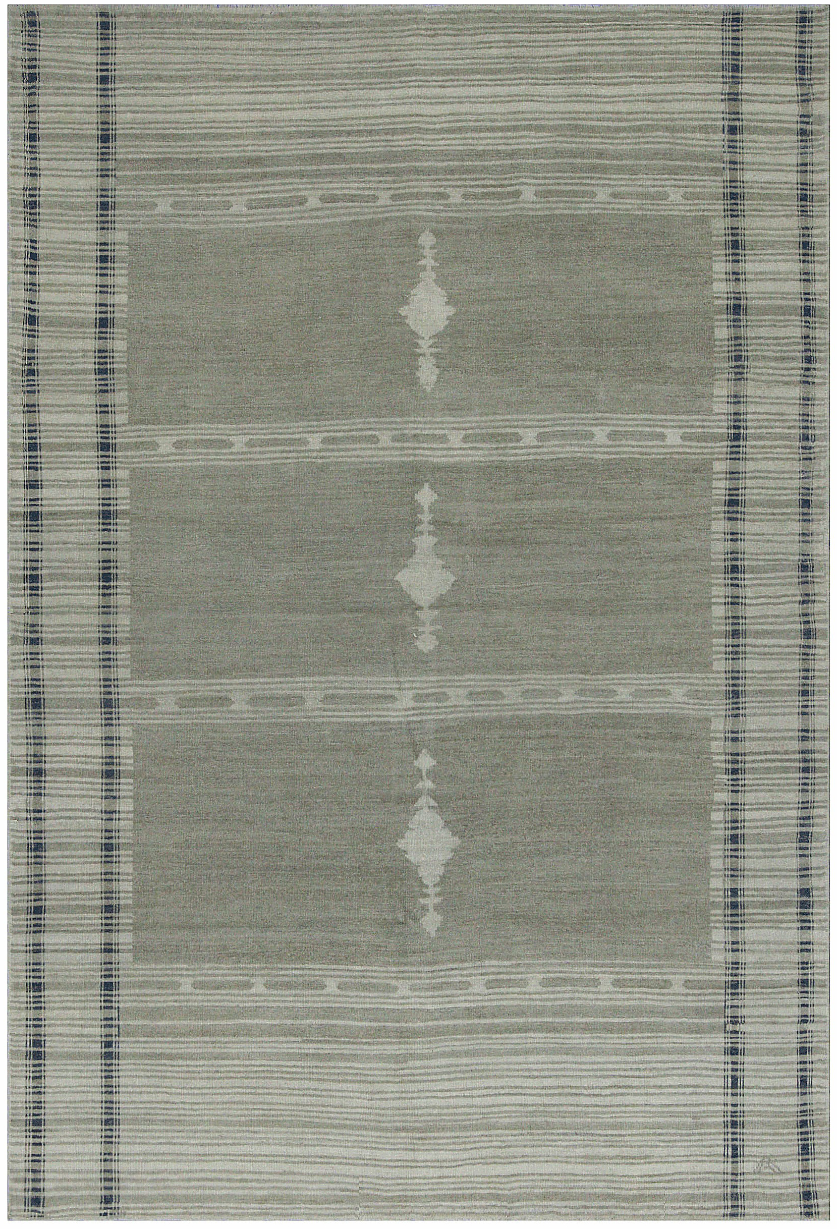 Thumbnail 3 for Turkey Oushak Tribal Rug 88248
