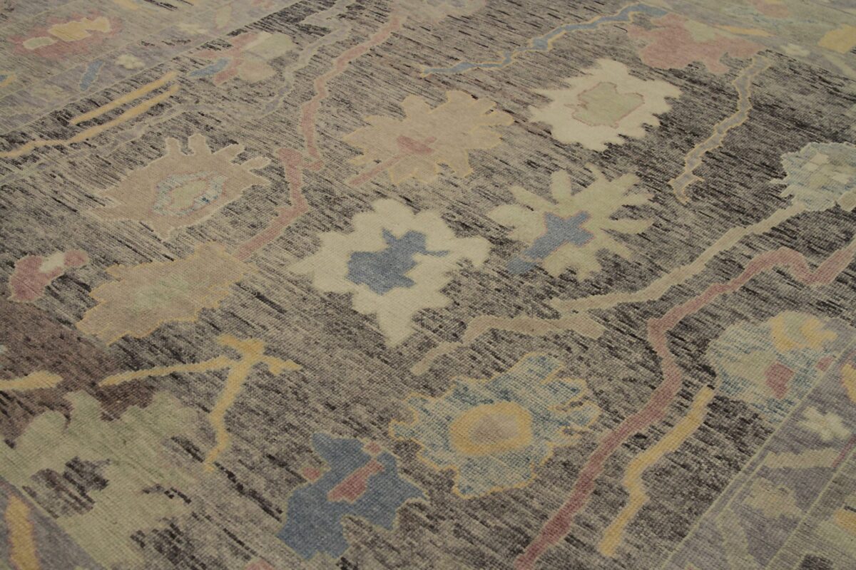 Thumbnail 14 for Turkey Oushak Tribal Rug 90663