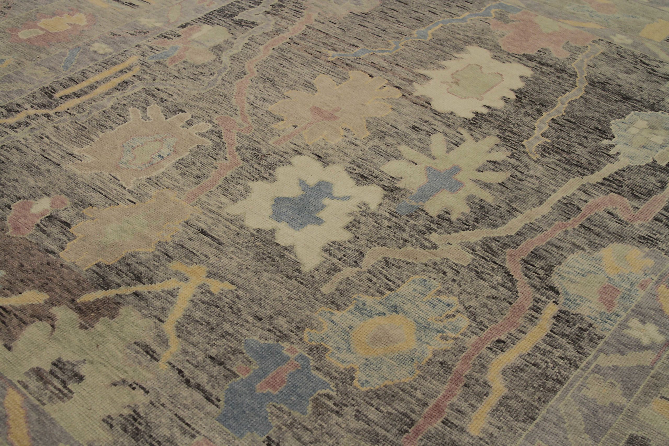 Thumbnail 2 for Turkey Oushak Tribal Rug 90663