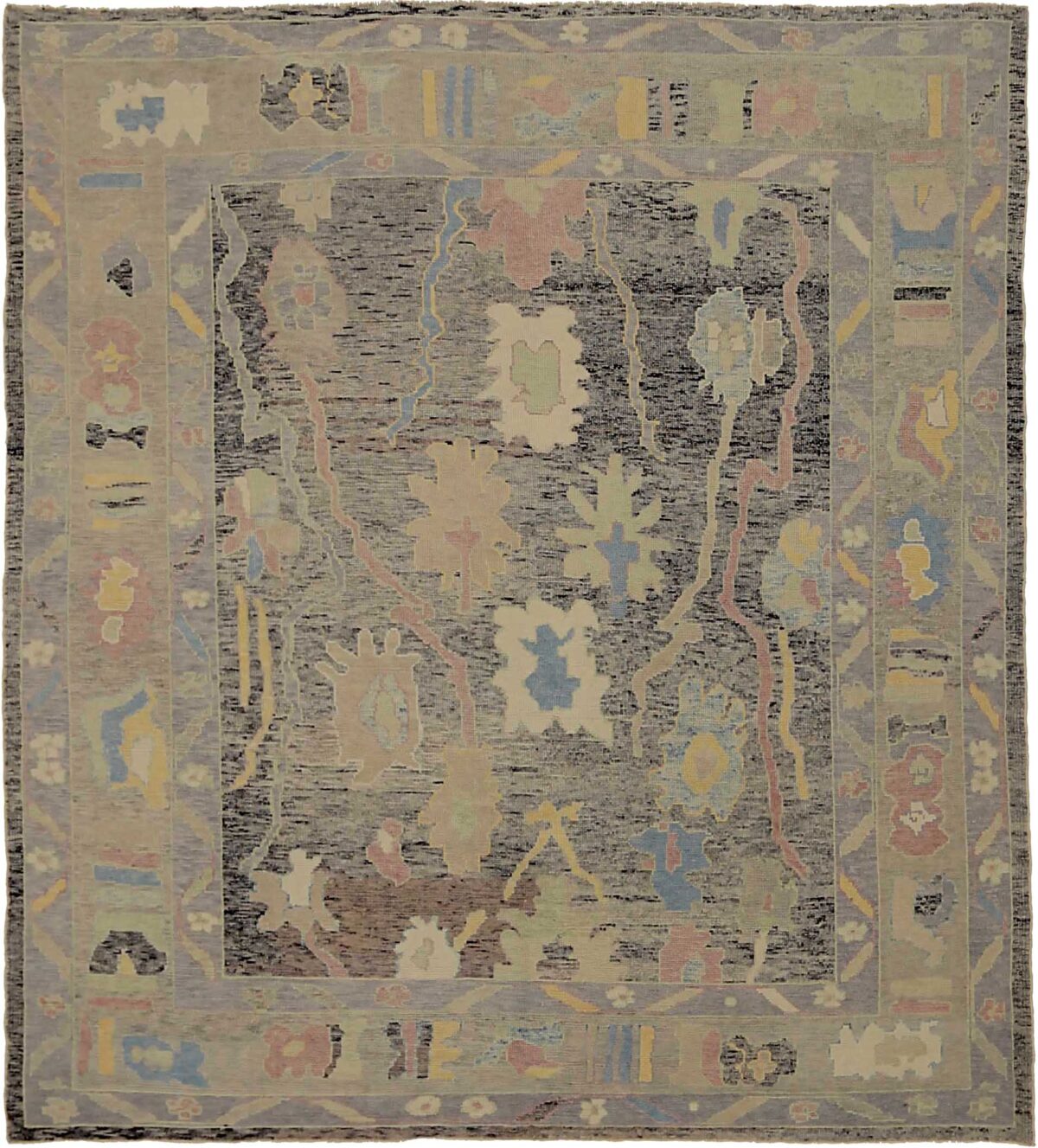 Thumbnail 13 for Turkey Oushak Tribal Rug 90663