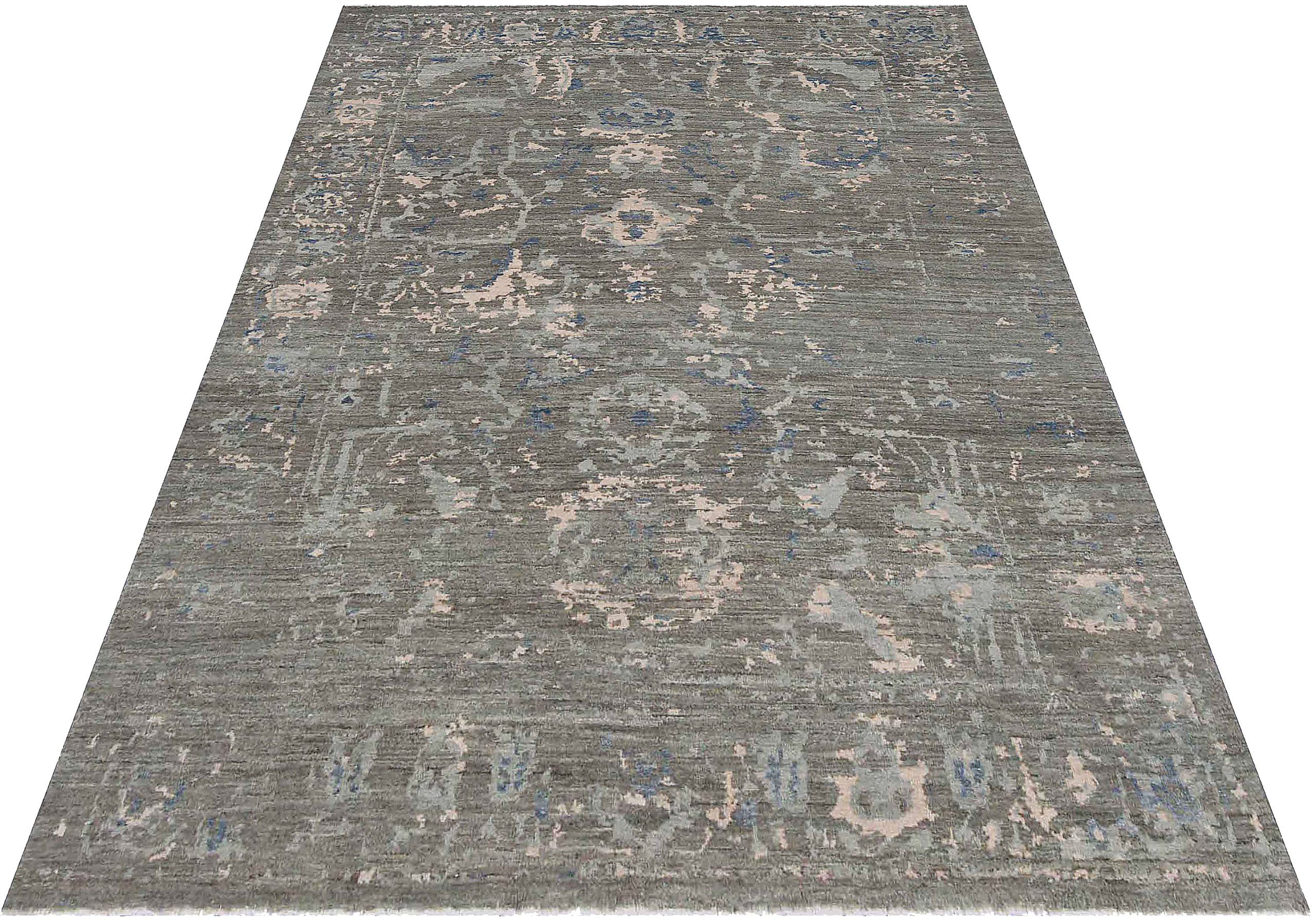 Thumbnail 7 for Turkey Oushak Tribal Rug 88309