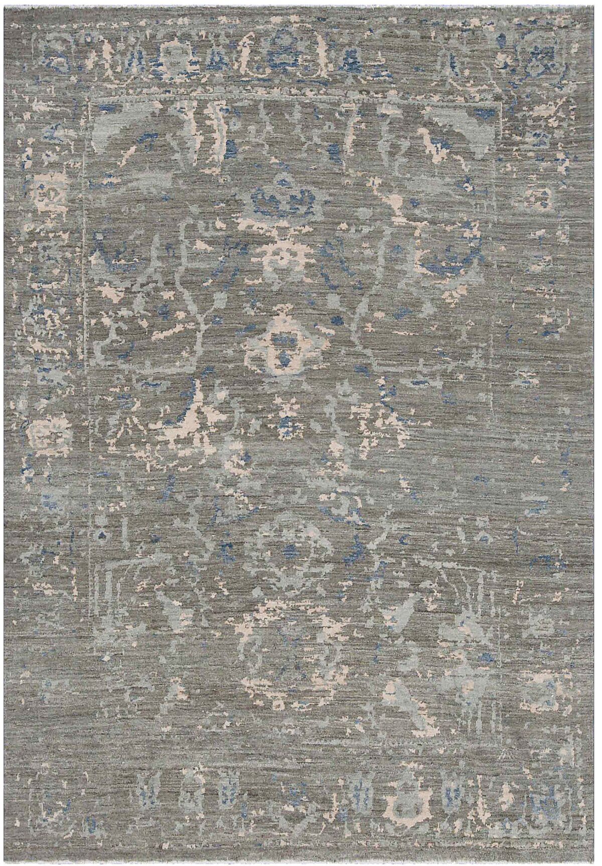 Thumbnail 8 for Turkey Oushak Tribal Rug 88309