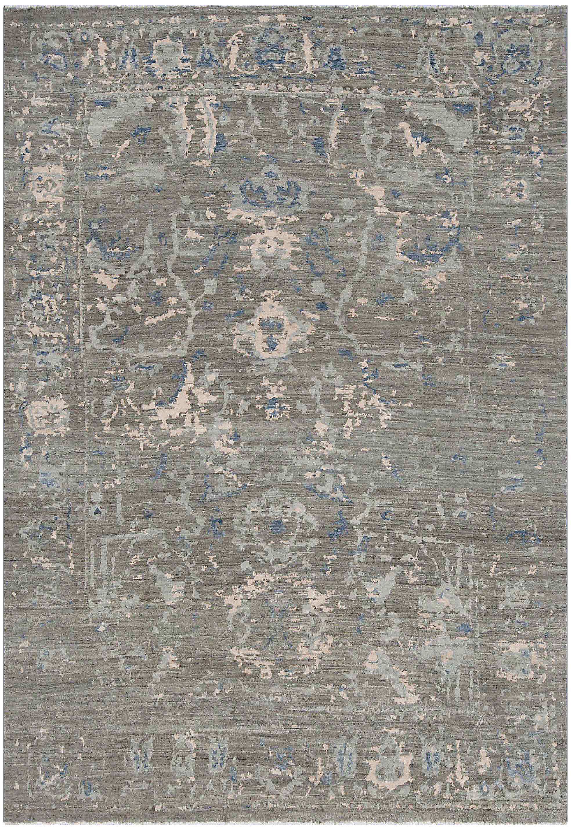 Thumbnail 6 for Turkey Oushak Tribal Rug 88309