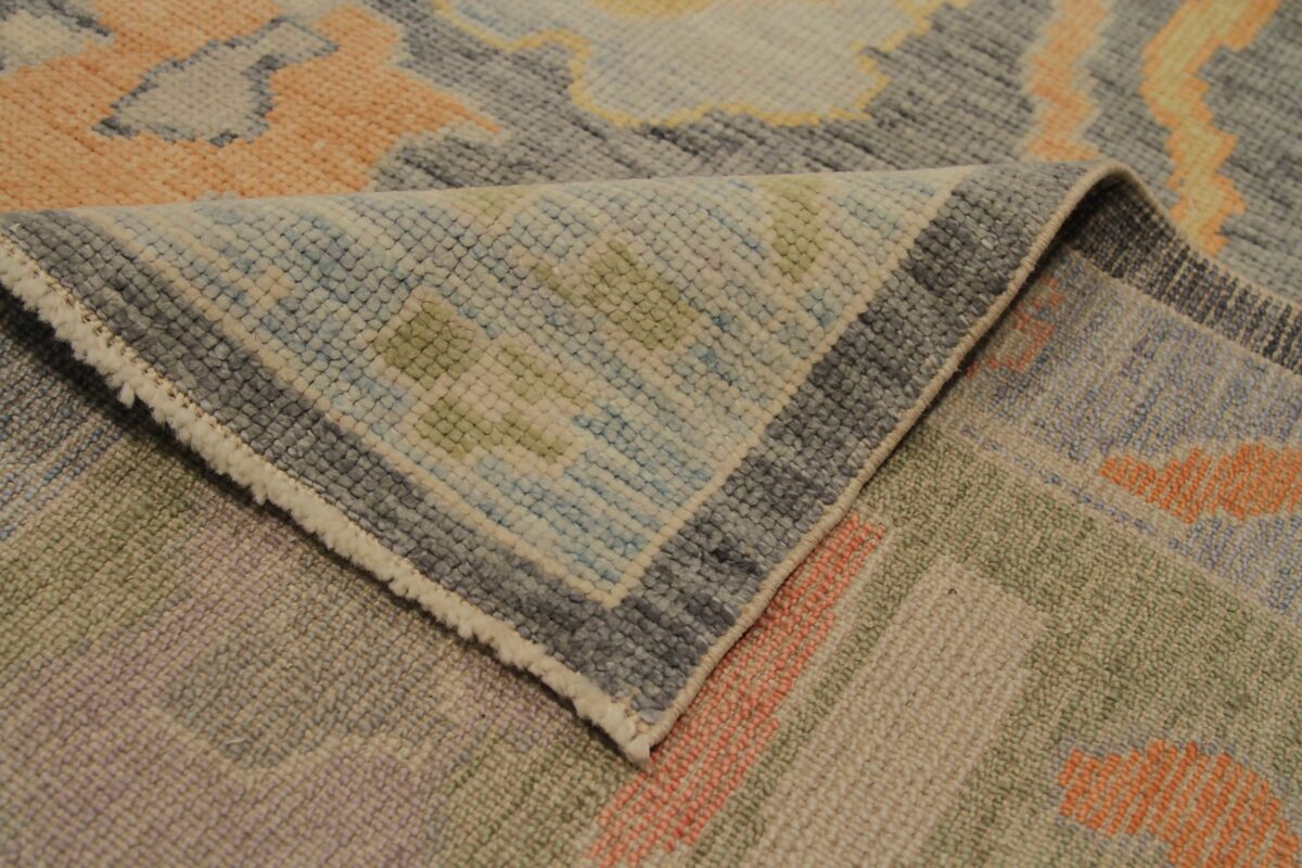 Thumbnail 15 for Turkey Oushak Tribal Rug 90662