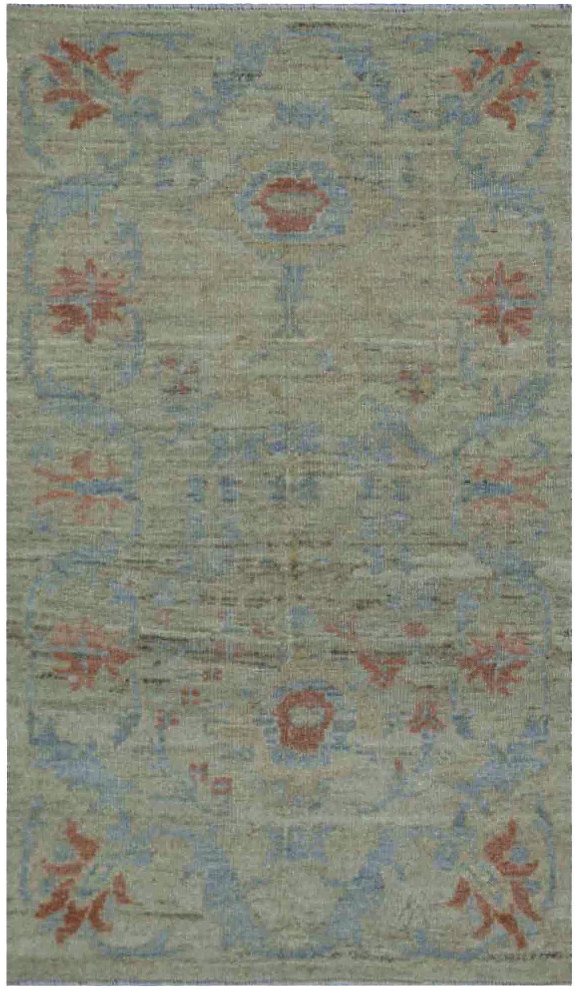 Thumbnail 14 for Turkey Oushak Tribal Rug 88310