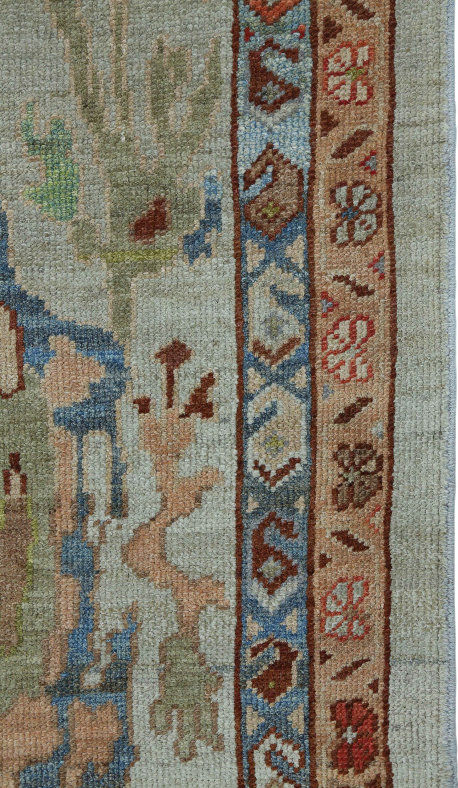 Thumbnail 2 for Turkey Oushak Tribal Rug 90695