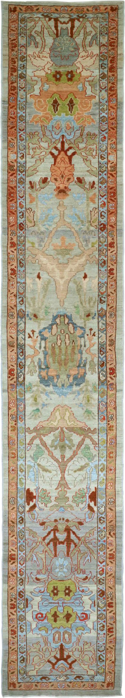 Thumbnail 8 for Turkey Oushak Tribal Rug 90695