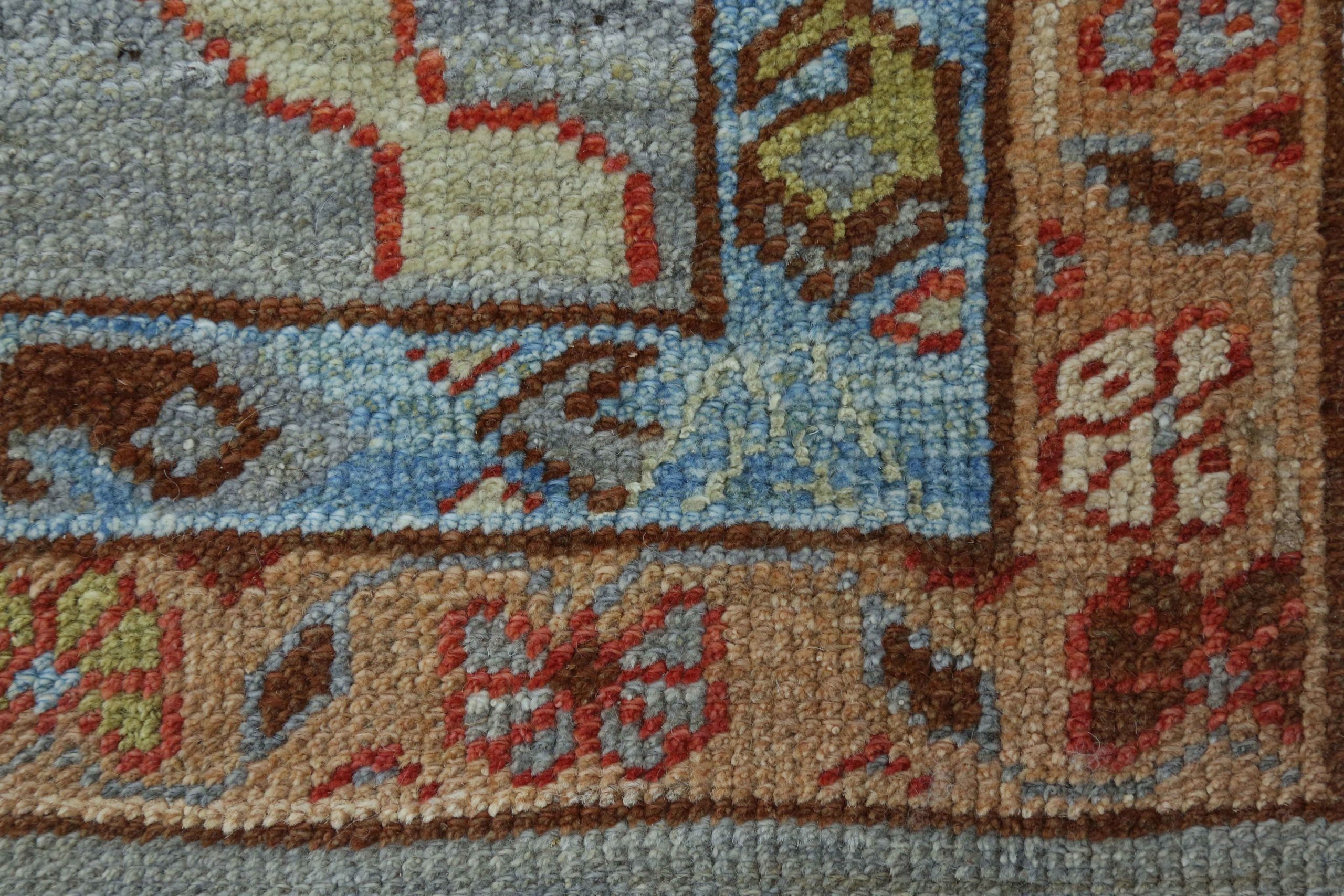 Thumbnail 15 for Turkey Oushak Tribal Rug 90695