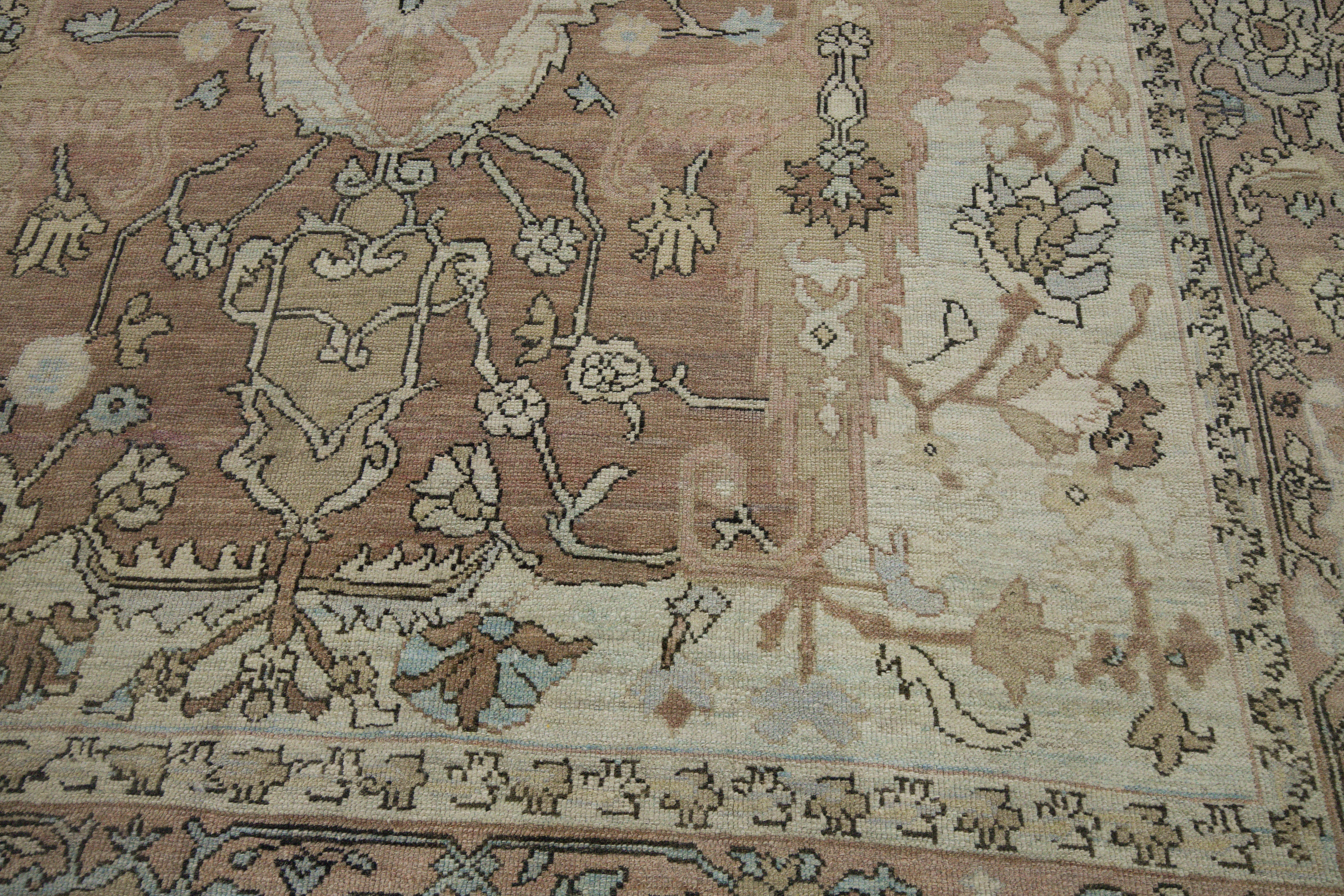 Thumbnail 4 for Turkey Oushak Tribal Rug 88366