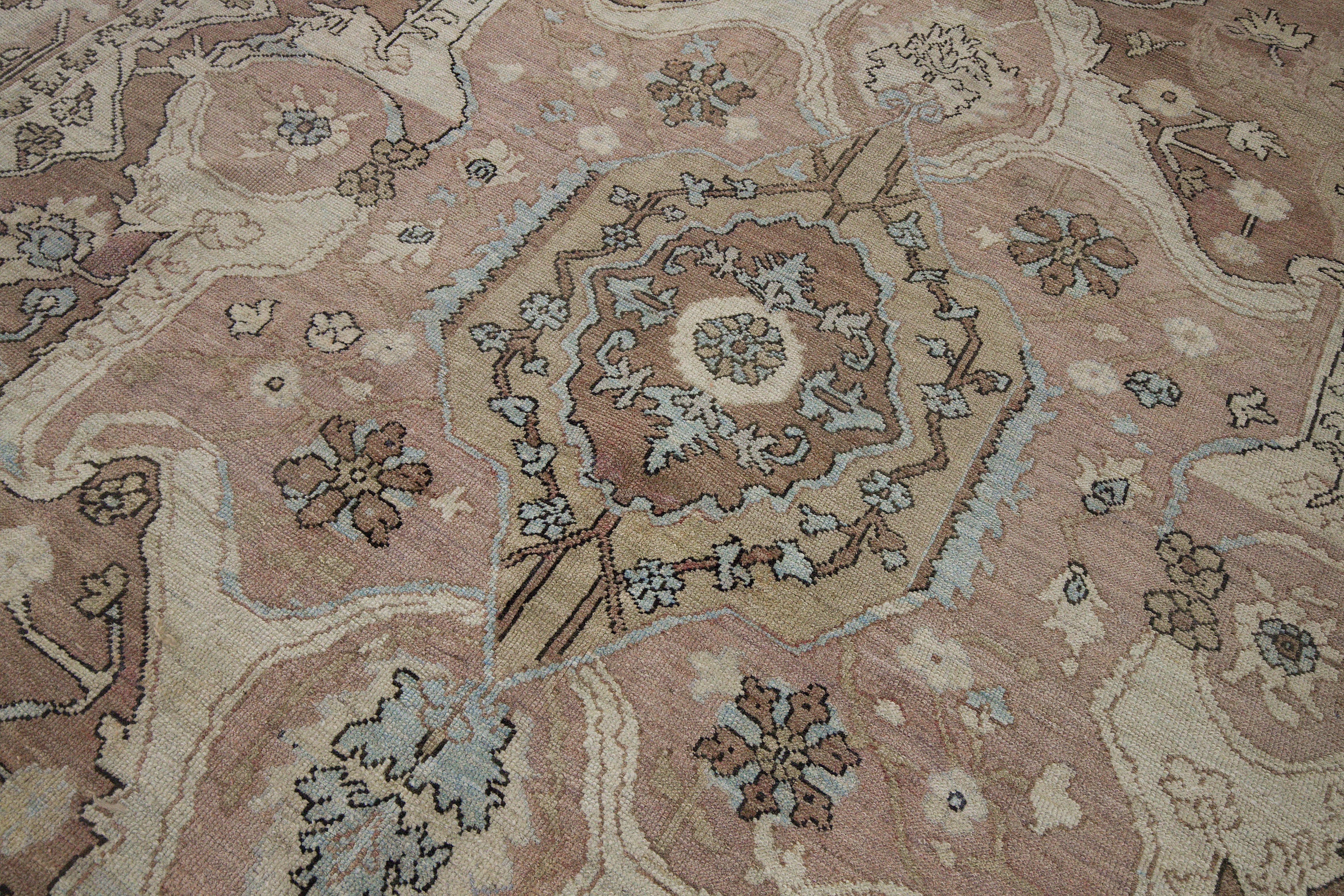 Thumbnail 6 for Turkey Oushak Tribal Rug 88366