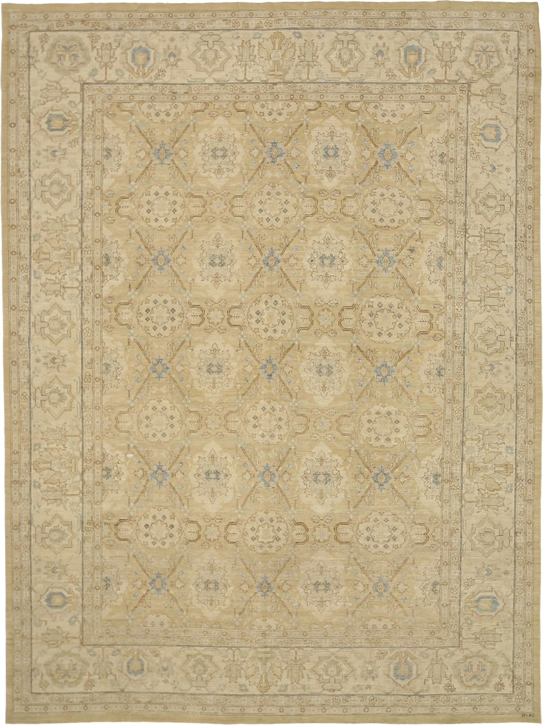 Thumbnail 7 for Afghanistan Tabriz Tribal Rug 92082