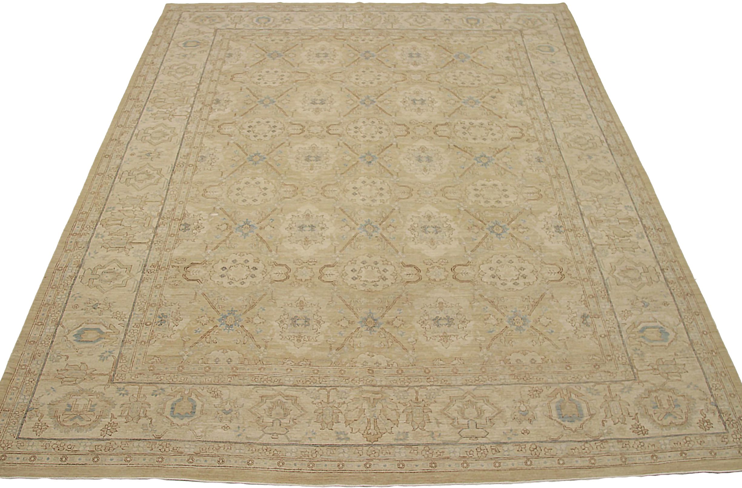 Thumbnail 13 for Afghanistan Tabriz Tribal Rug 92082