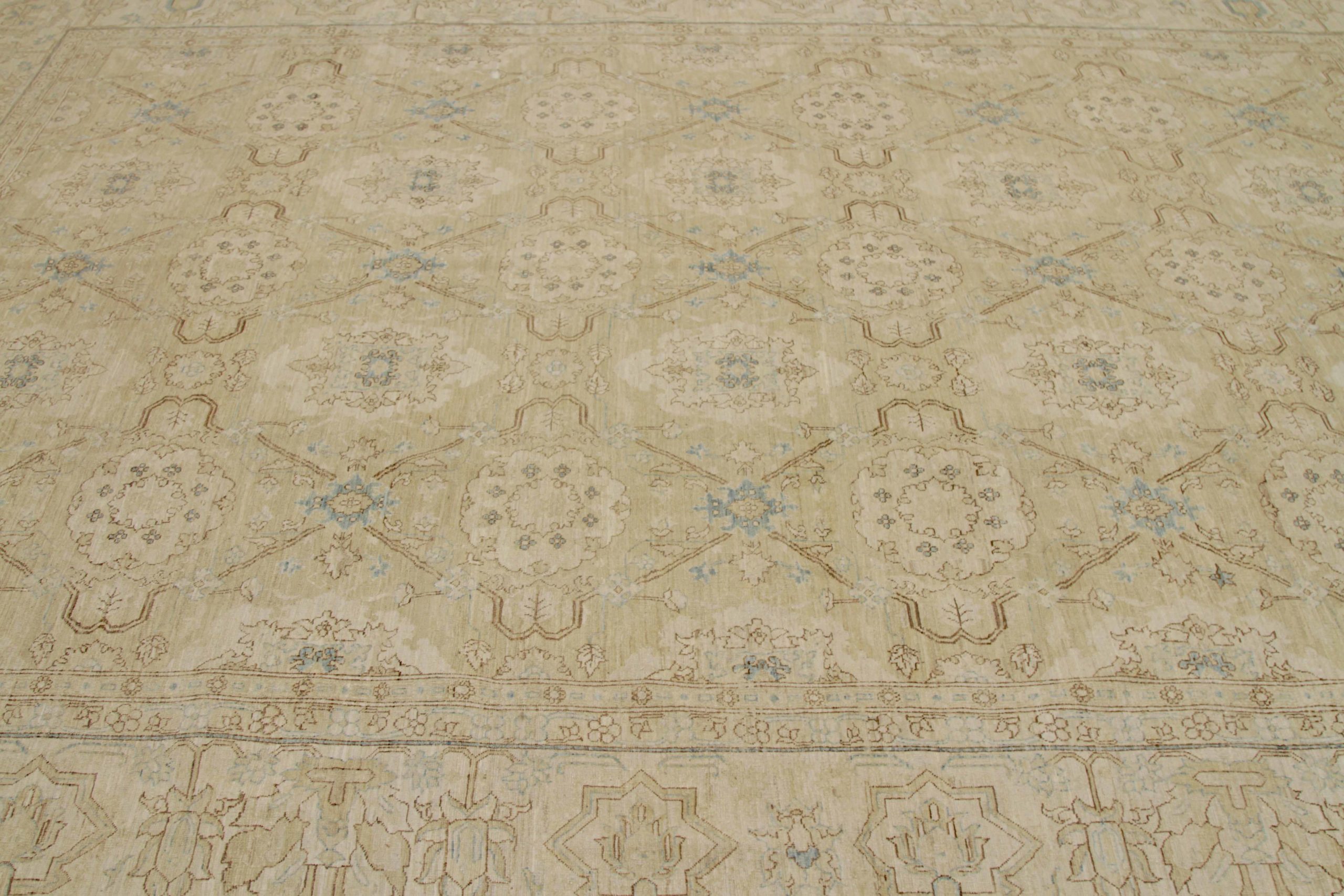 Thumbnail 9 for Afghanistan Tabriz Tribal Rug 92082