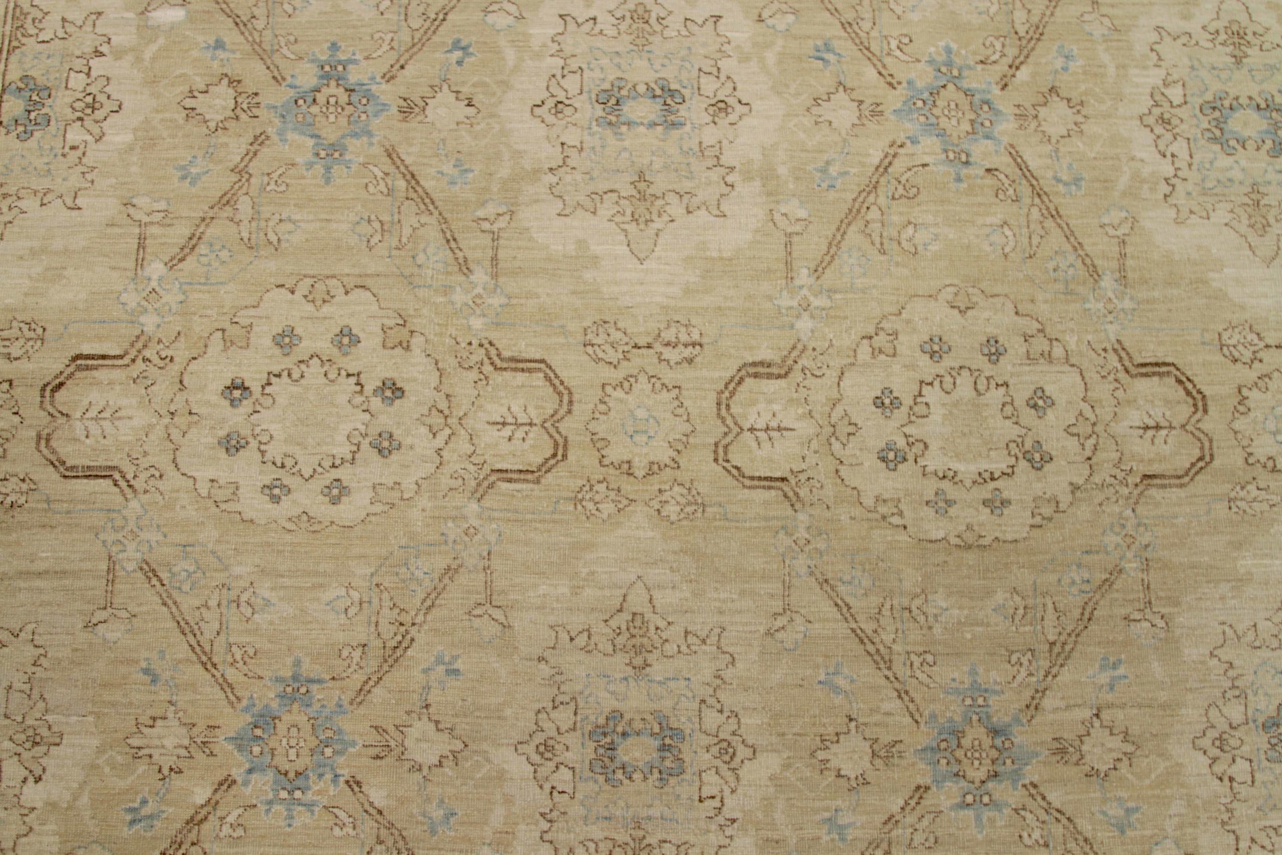 Thumbnail 5 for Afghanistan Tabriz Tribal Rug 92082