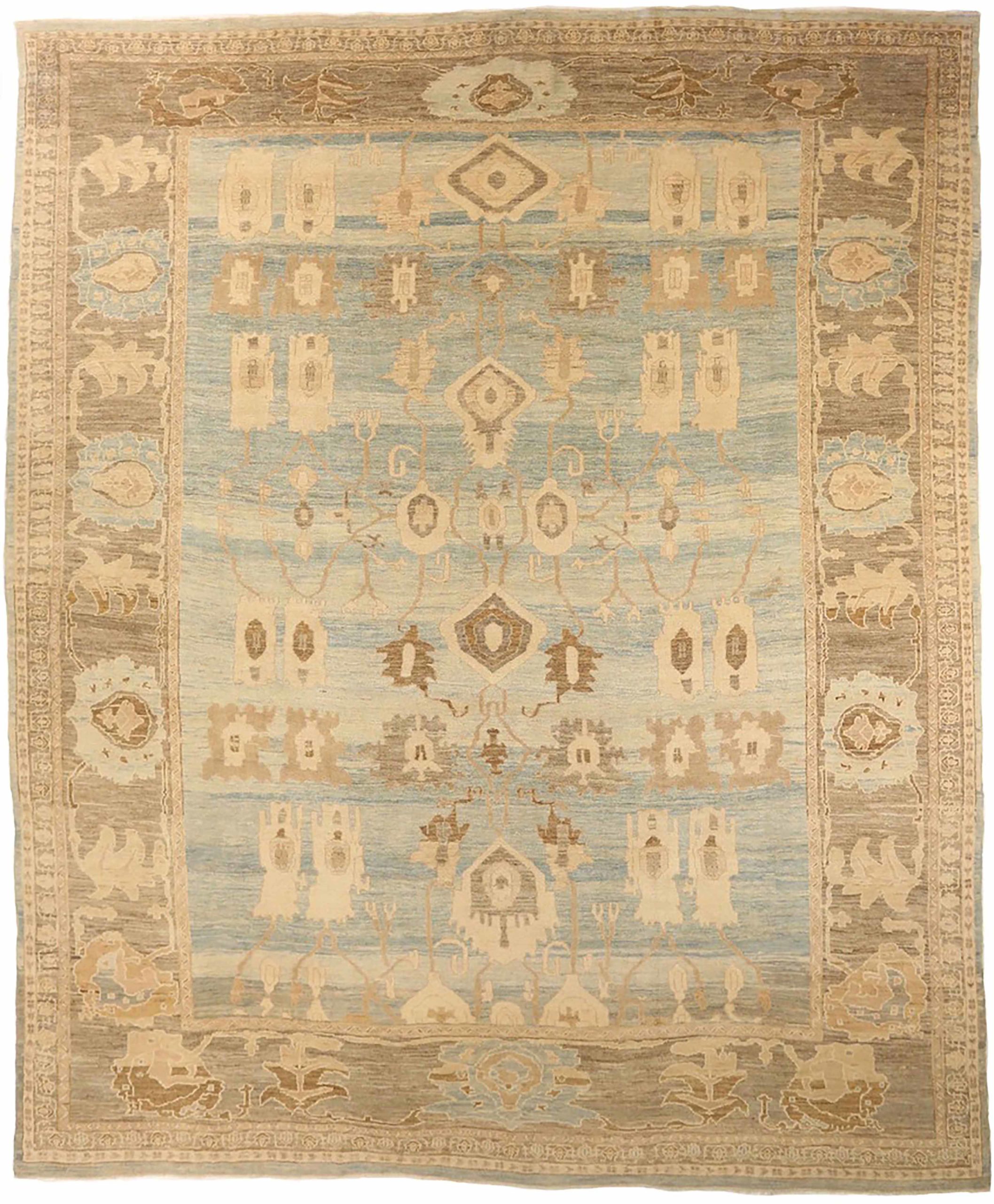 Thumbnail 9 for Turkey Oushak Transitional Rug 73695