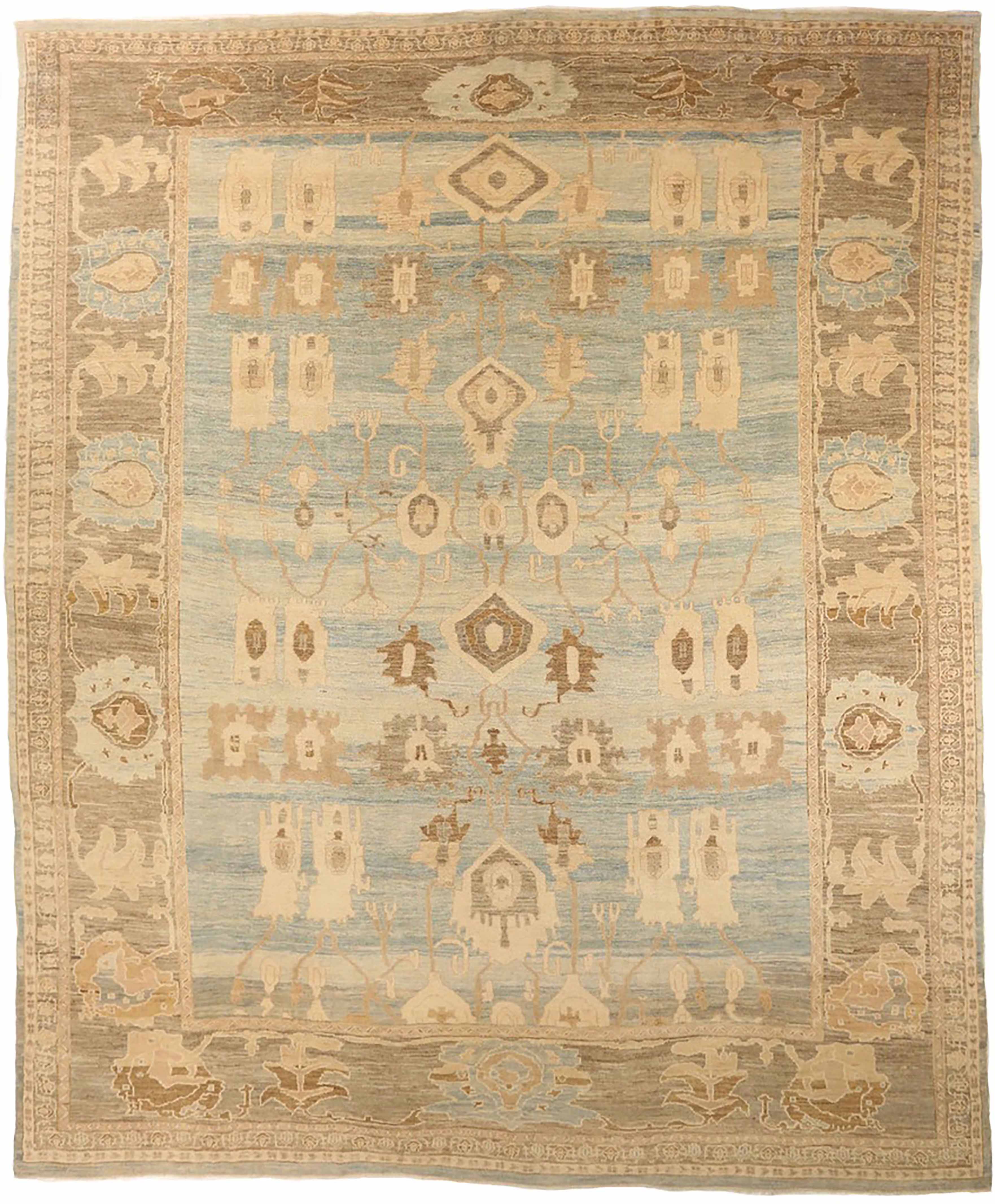 Thumbnail 8 for Turkey Oushak Transitional Rug 73695
