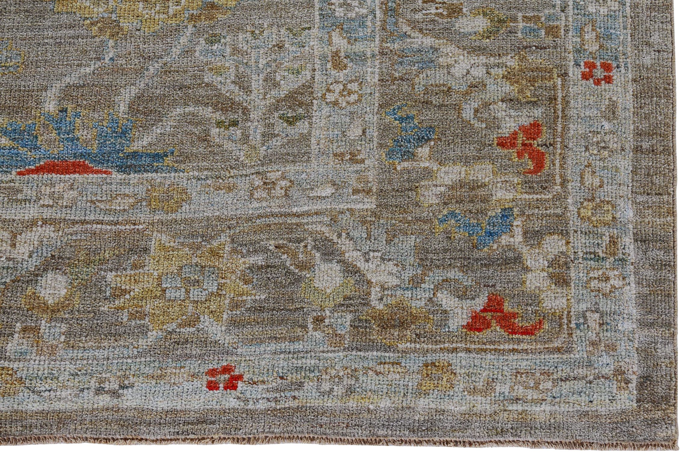 Thumbnail 12 for Turkey Sultanabad Tribal Rug 90787