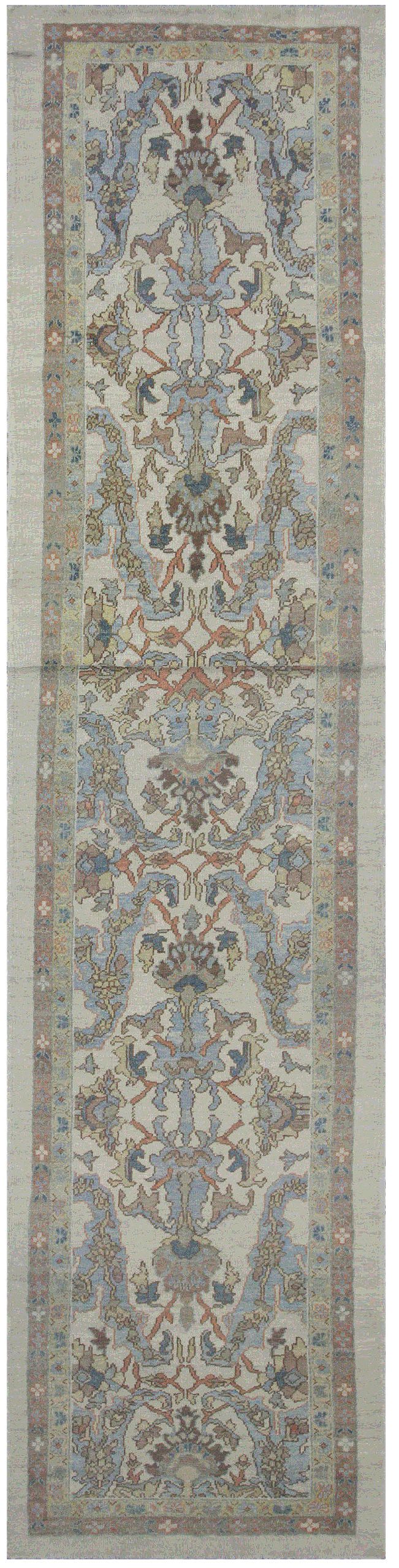 Thumbnail 15 for Turkey Oushak Tribal Rug 88385