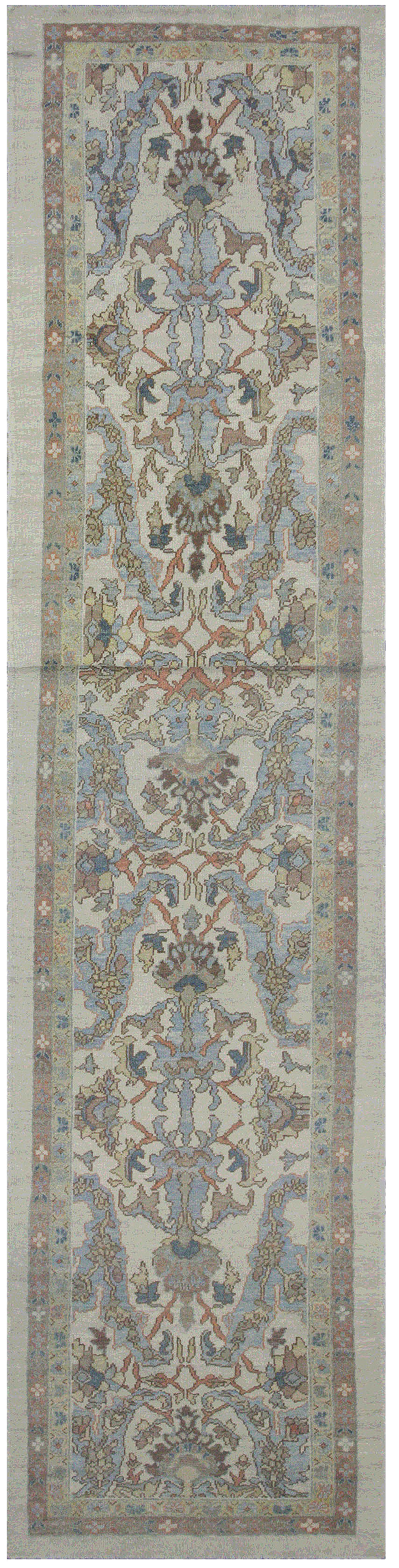 Thumbnail 4 for Turkey Oushak Tribal Rug 88385