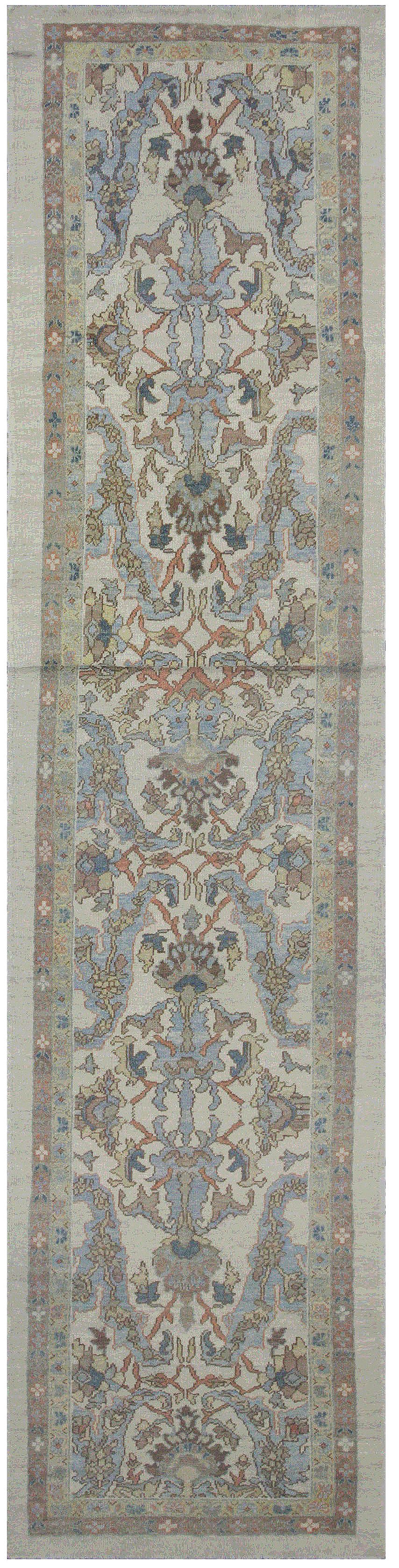 Thumbnail 11 for Turkey Oushak Tribal Rug 88385