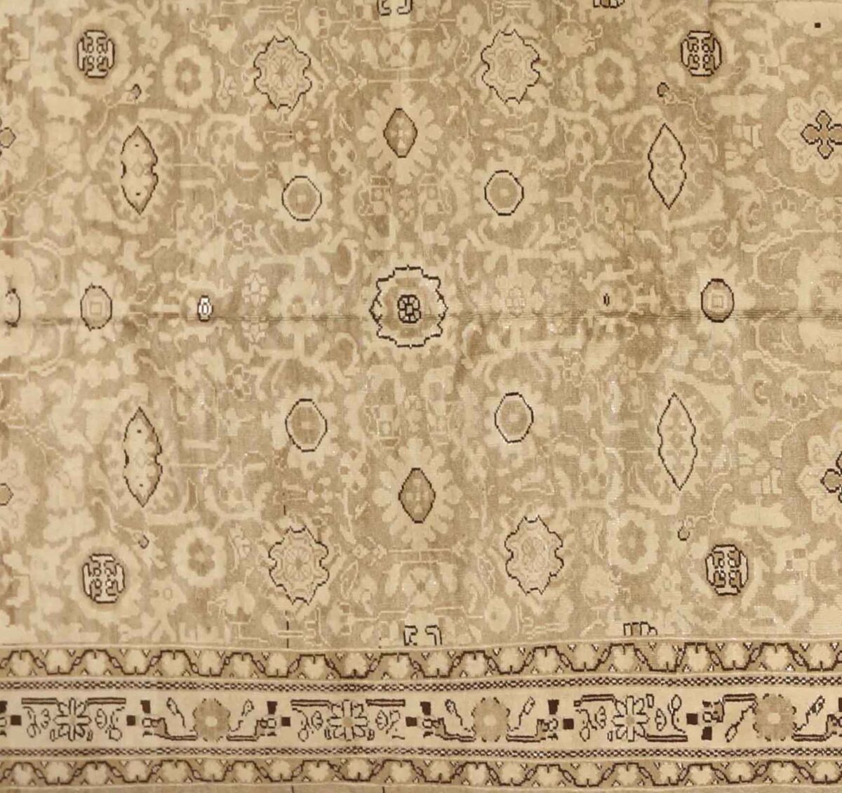 Thumbnail 4 for Antique Persian Malayer Transitional Rug 73663