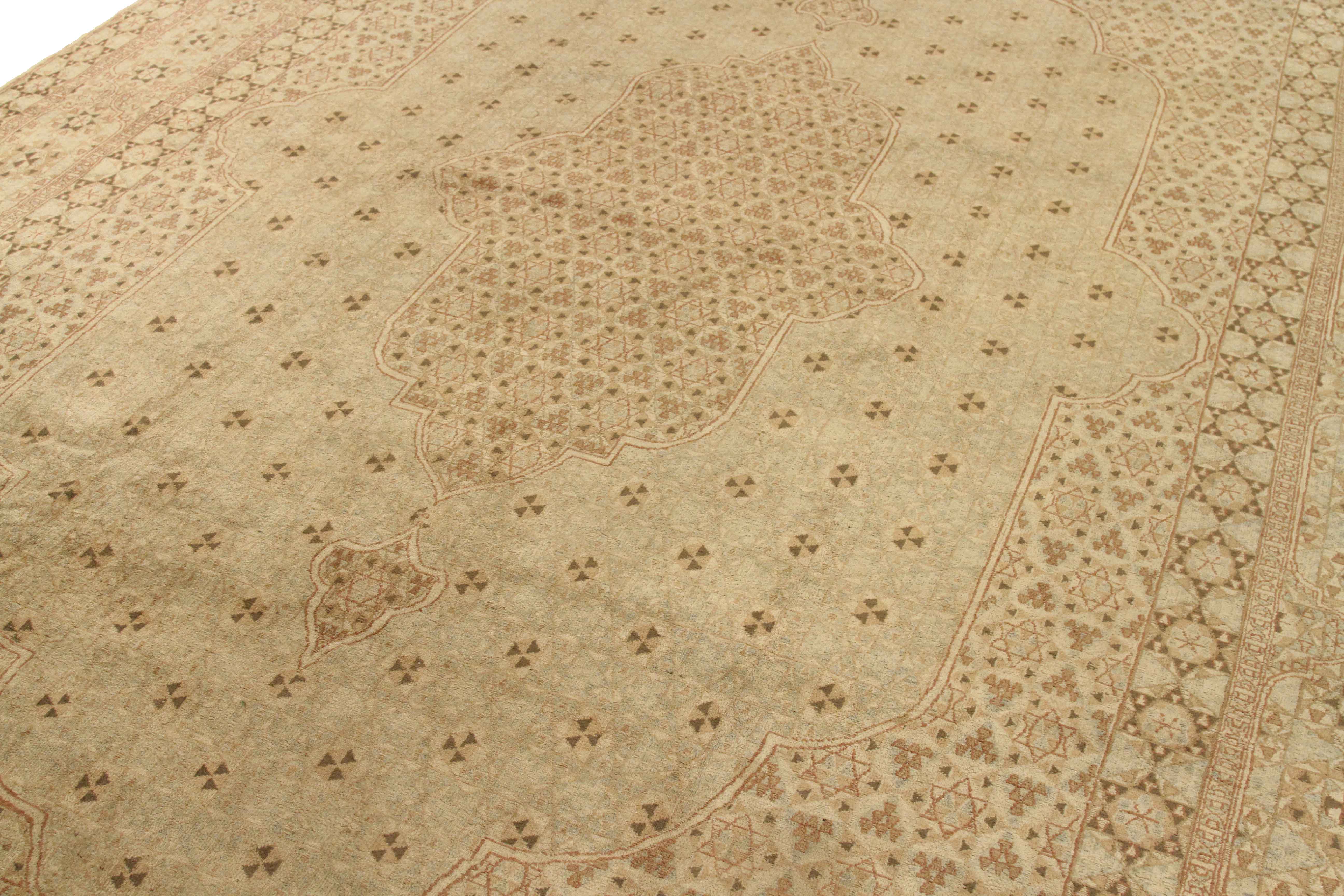 Thumbnail 4 for Antique Persian Kerman Transitional Rug 14986