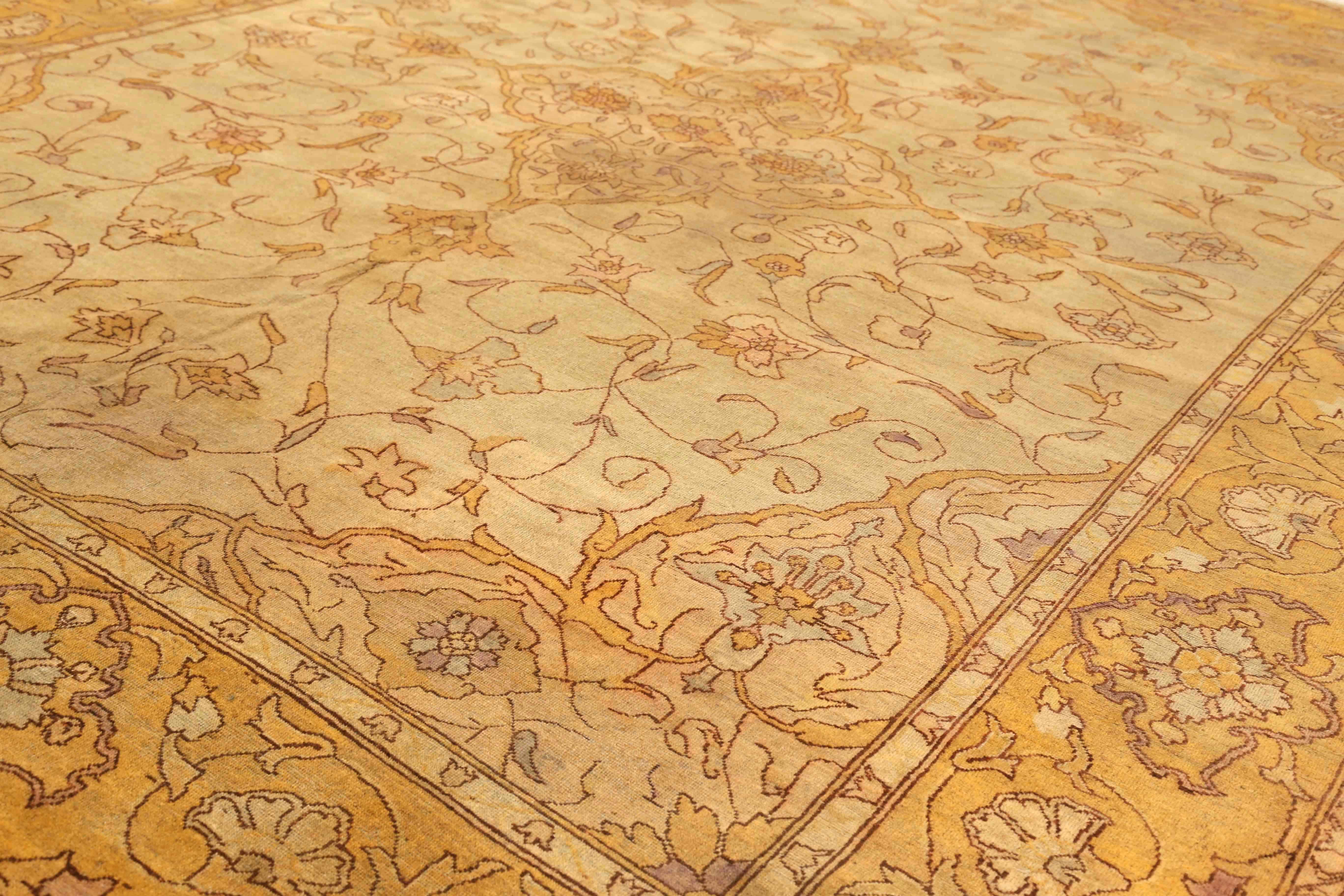 Thumbnail 3 for Antique India Agra Traditional Rug 73634