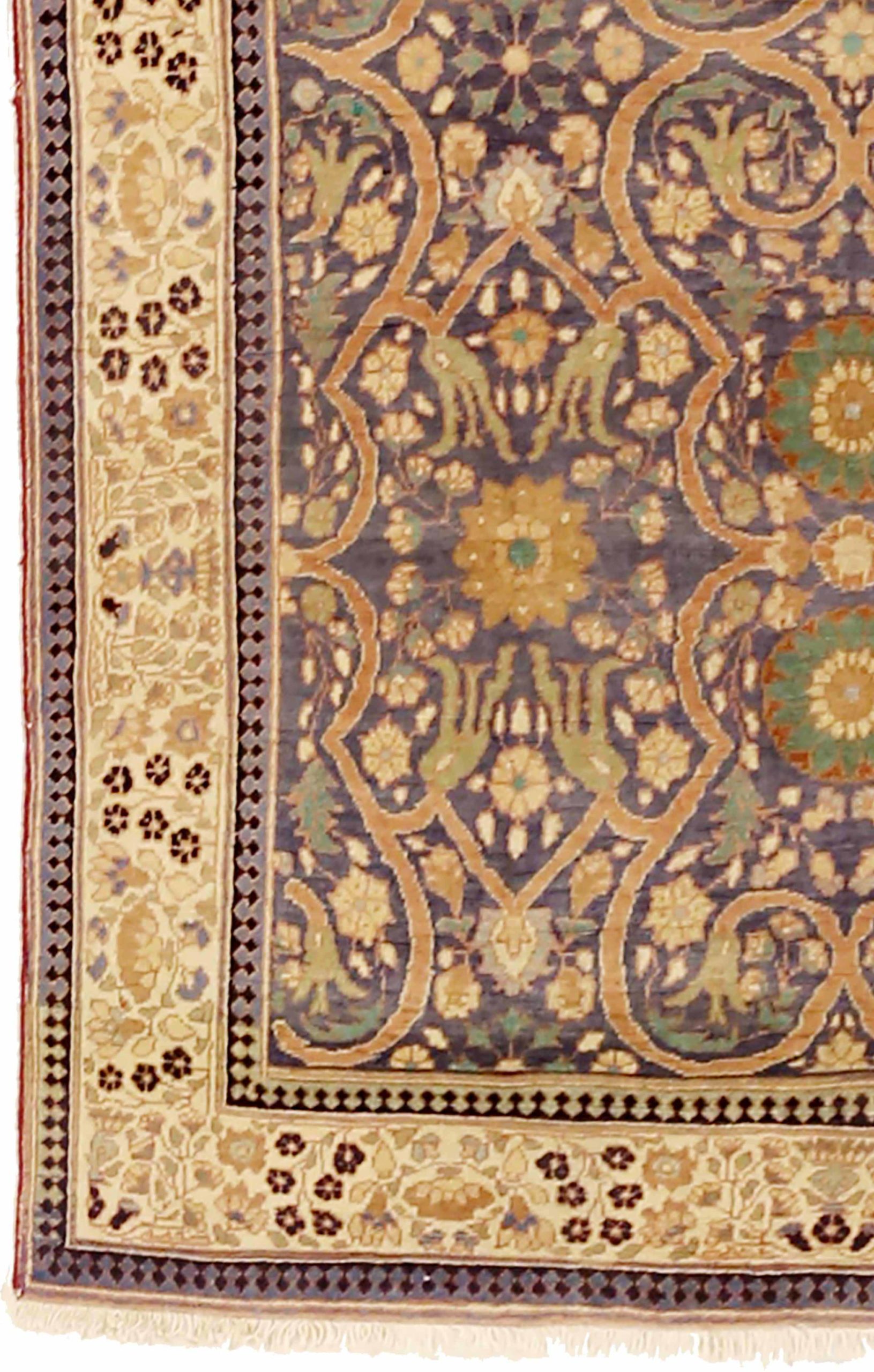 Thumbnail 10 for Antique India Agra Traditional Rug 73758