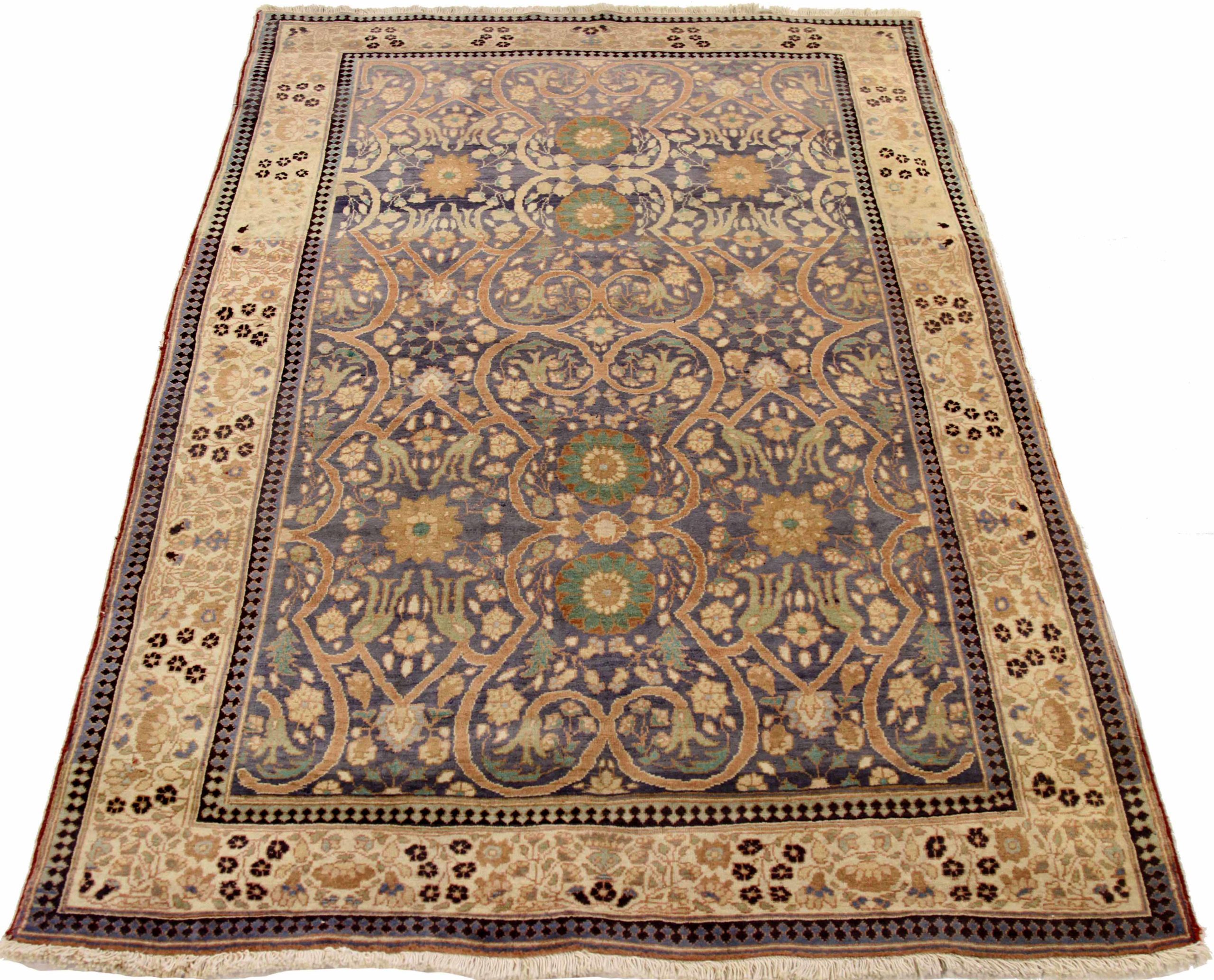 Thumbnail 4 for Antique India Agra Traditional Rug 73758