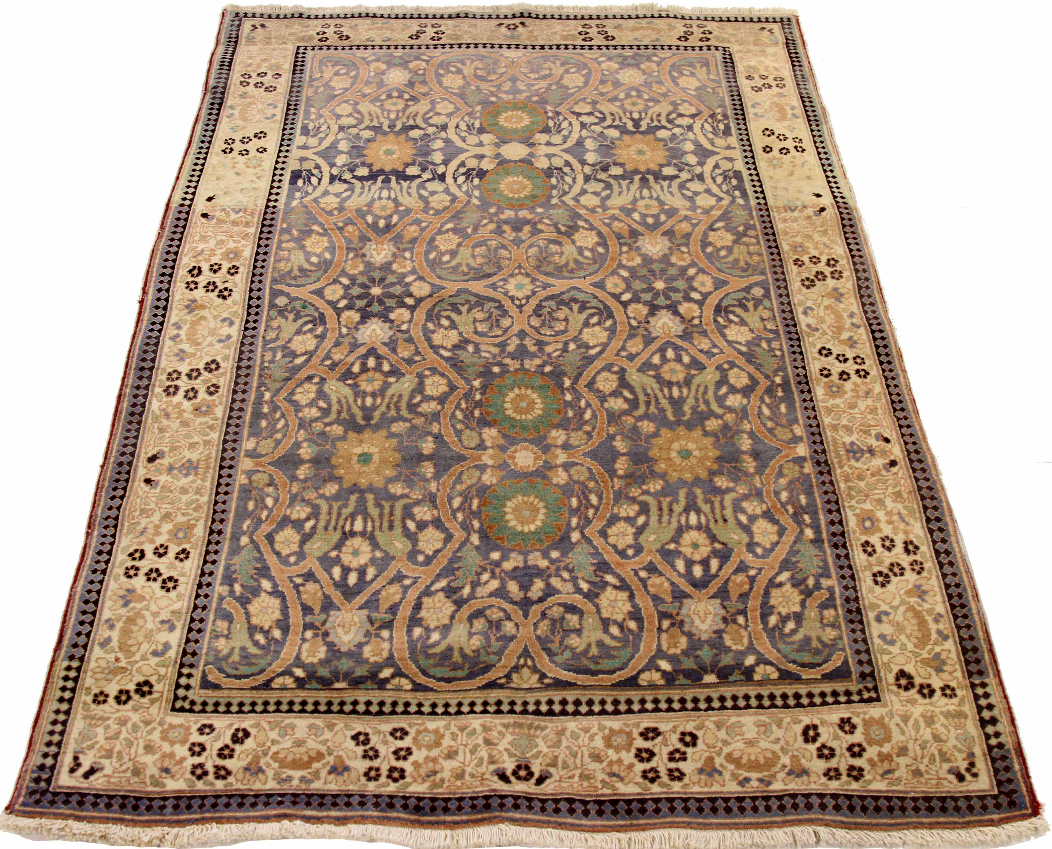 Thumbnail 5 for Antique India Agra Traditional Rug 73758