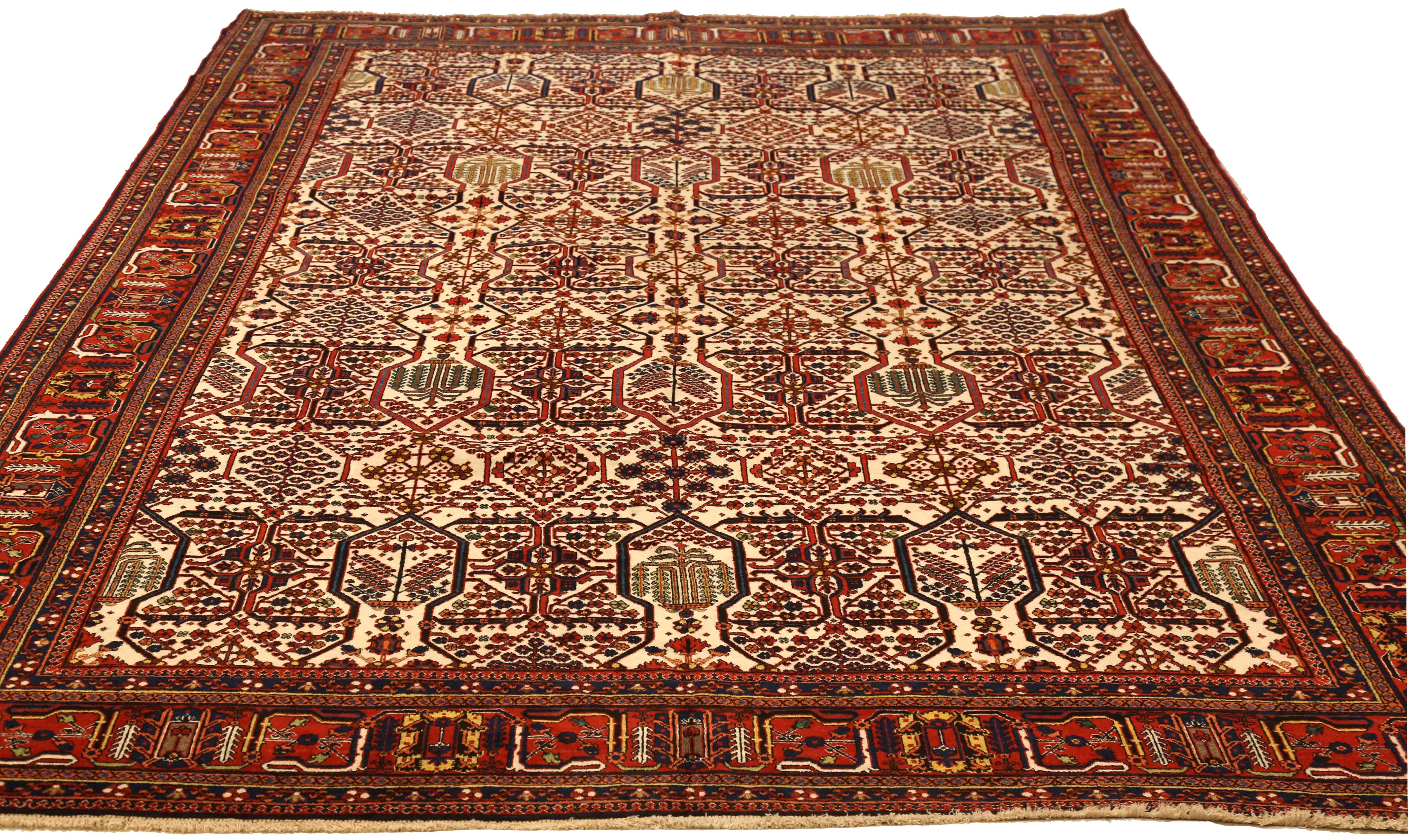 Thumbnail 2 for Antique Persian Traditional Rug 73718