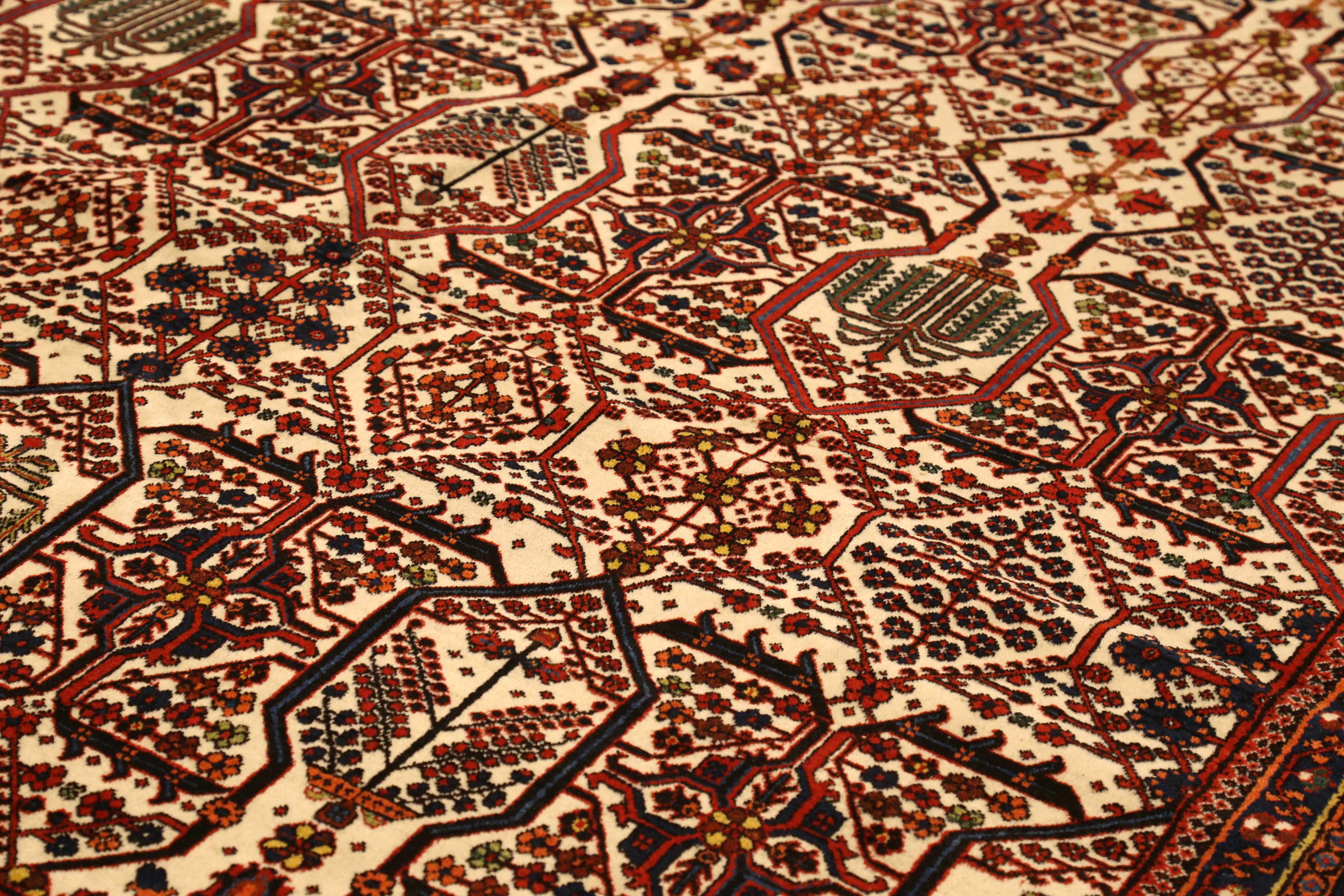 Thumbnail 4 for Antique Persian Traditional Rug 73718